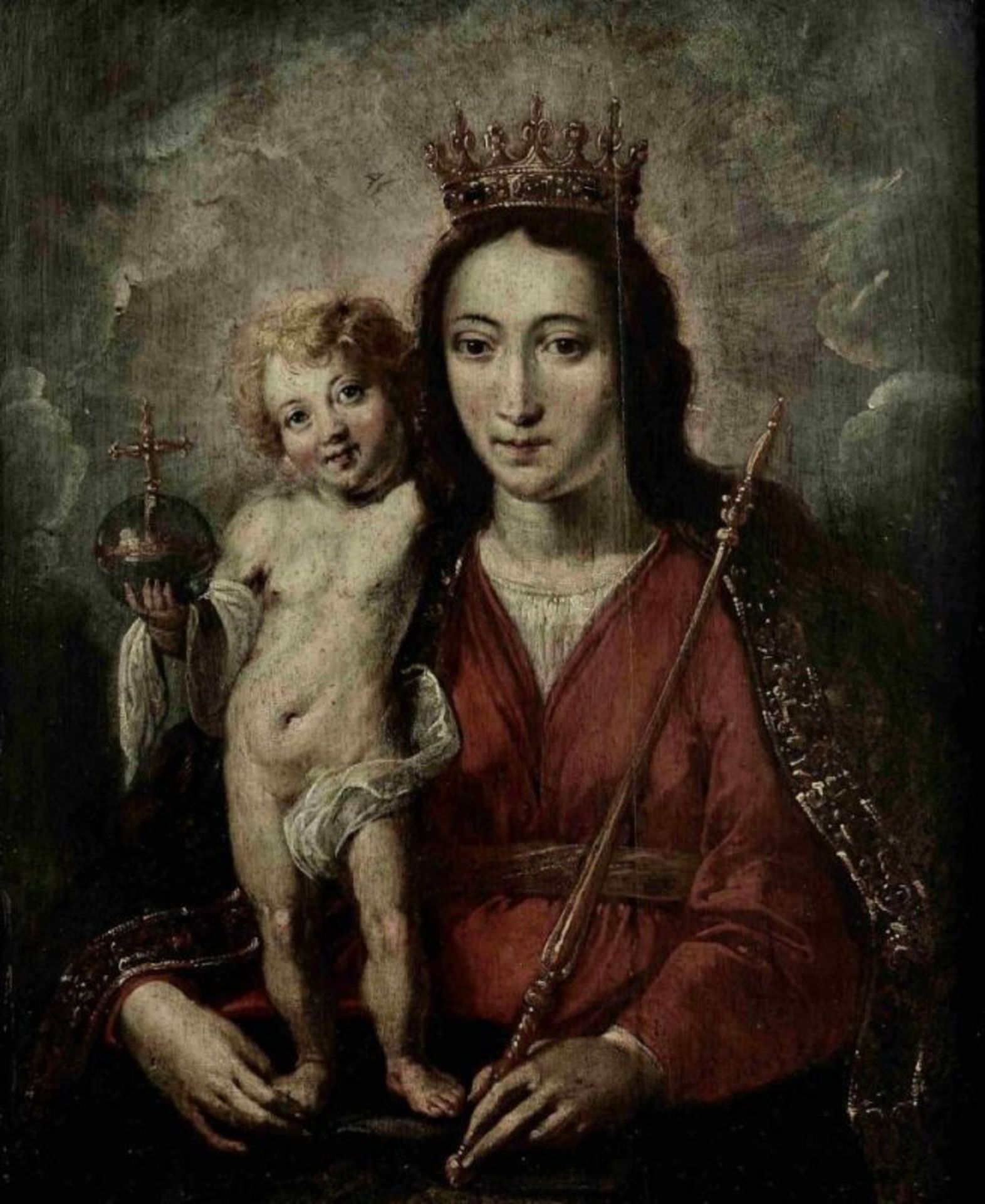 Quellinus, Erasmus - Umkreis des: Maria mit dem Jesuskind - Image 2 of 2