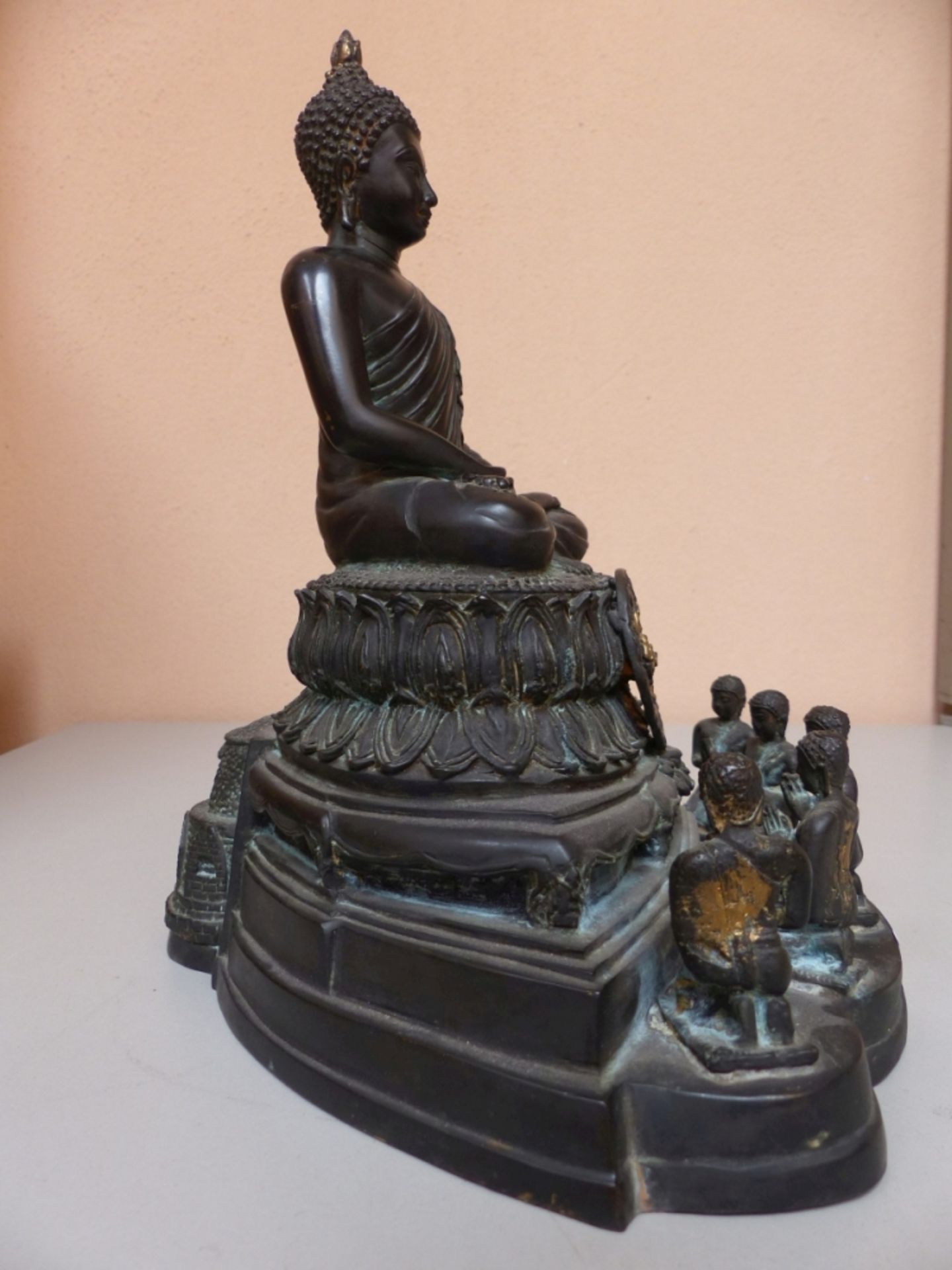 Buddha Shakyamuni, Thailand, 20. Jh. - Image 9 of 20