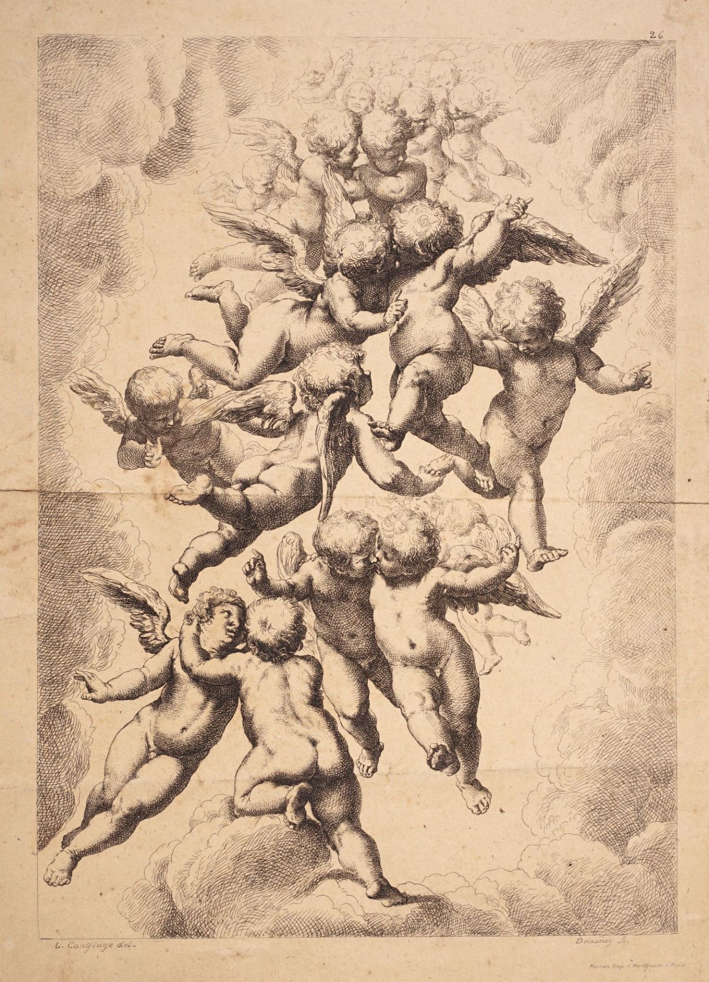 Guido Reni, Engel in Herrlichkeit. 1607.