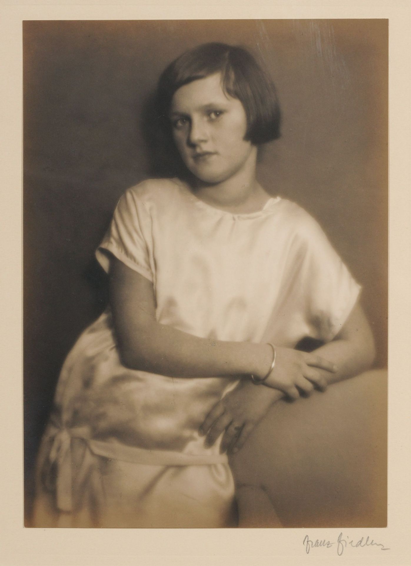 Franz Fiedler, Vier Porträts Elise und Renate Drescher. 1927/1928.
