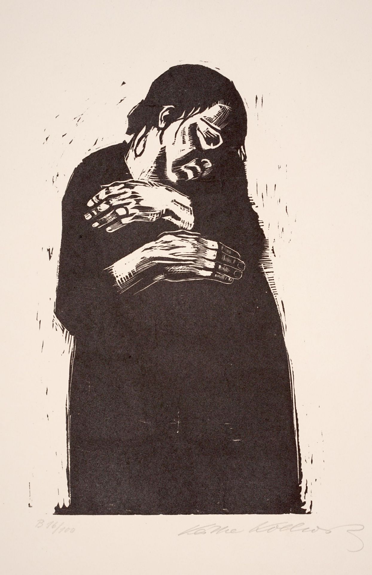 Käthe Kollwitz "Die Witwe I. ". 1921/1922.