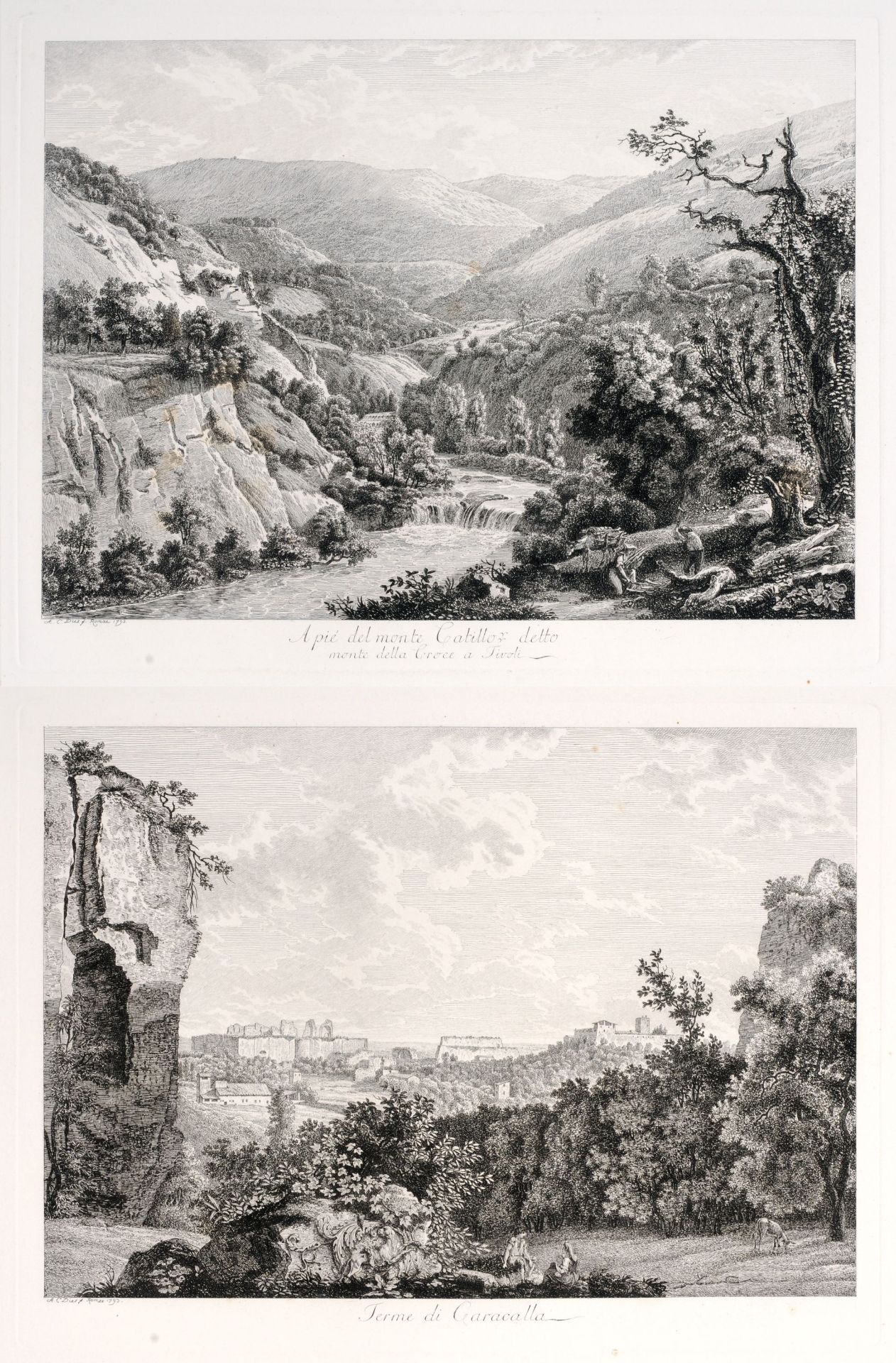 Johann Christian Reinhart, Albert Christoph Dies und Jacob Mechau "Collection de Vues pittoresq... - Bild 16 aus 24