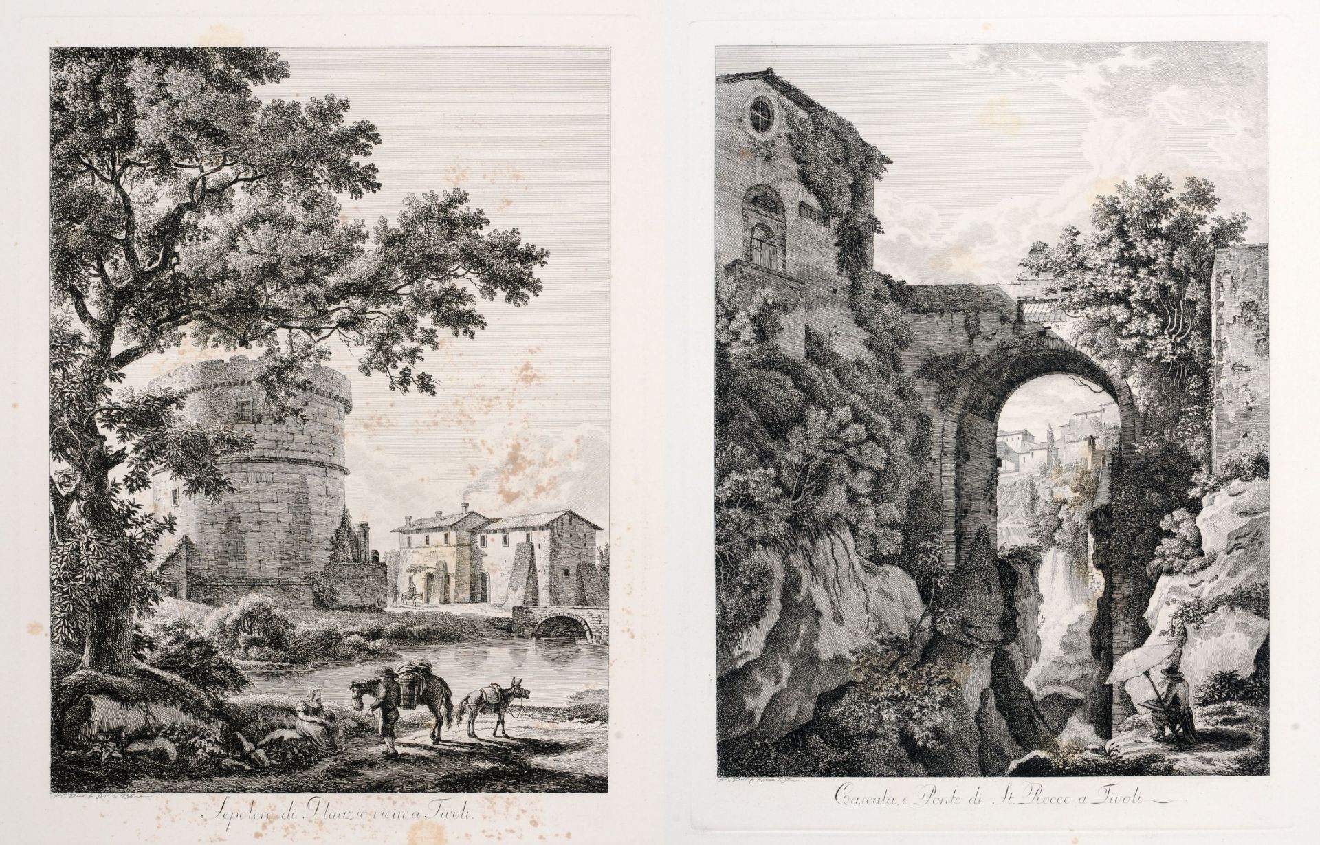 Johann Christian Reinhart, Albert Christoph Dies und Jacob Mechau "Collection de Vues pittoresq... - Bild 15 aus 24