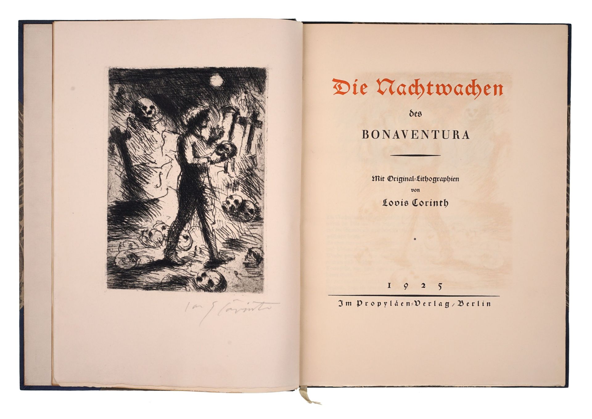 Lovis Corinth "Die Nachtwachen des Bonaventura". 1925. - Image 2 of 16