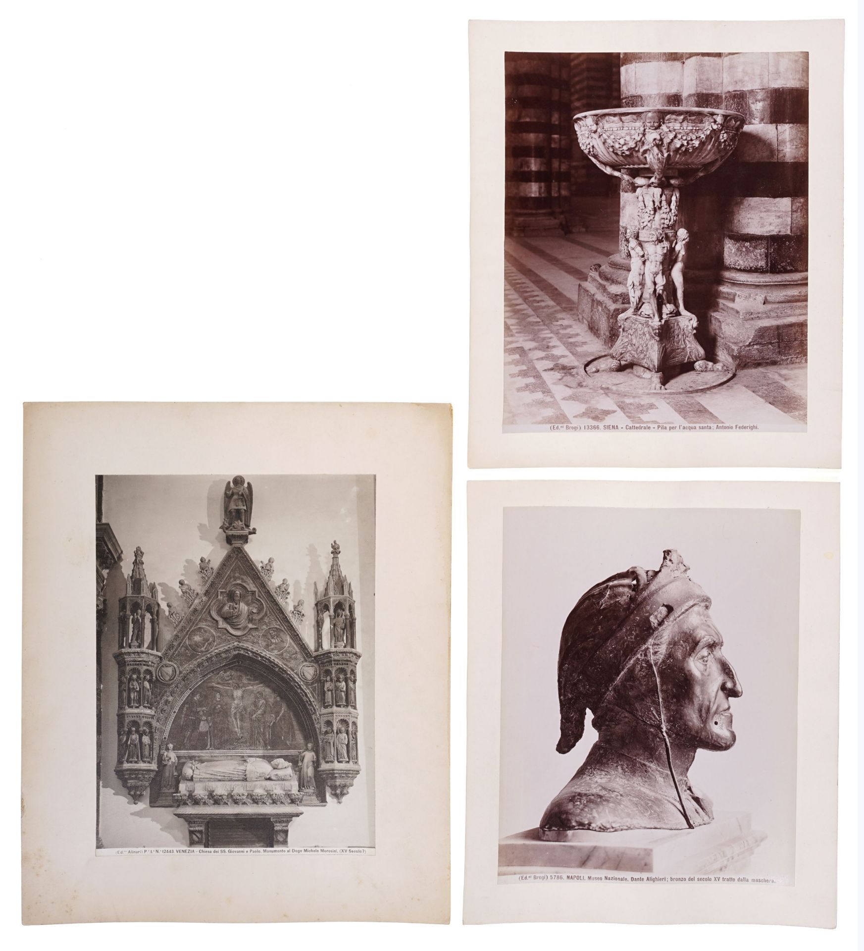 Giacomo Brogi / Adolphe Braun / Paolo Lombardi und andere Fotografen, Ca. 57 Ansichten aus Ita... - Image 19 of 20