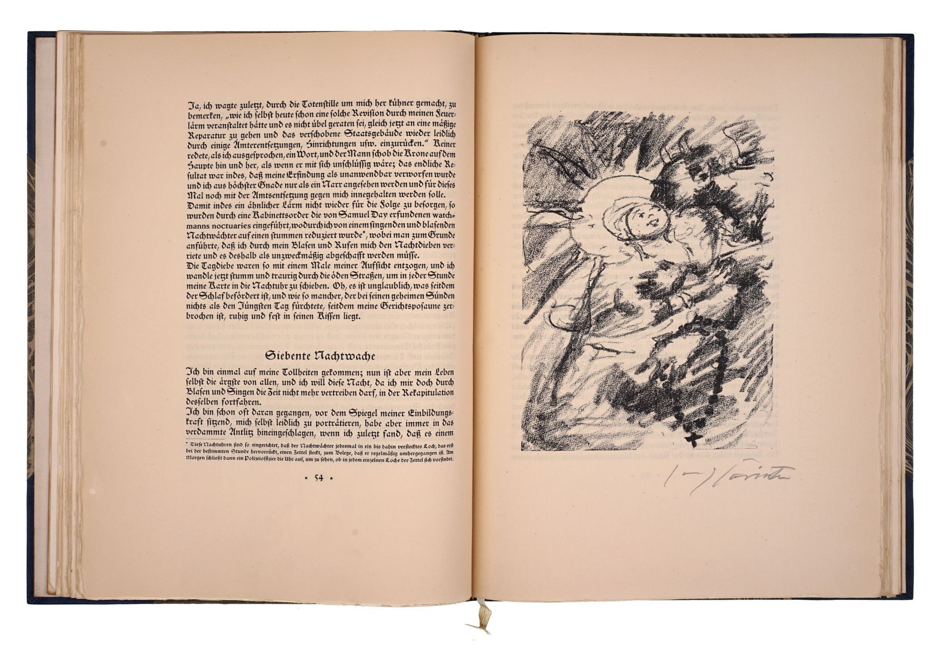 Lovis Corinth "Die Nachtwachen des Bonaventura". 1925. - Image 10 of 16