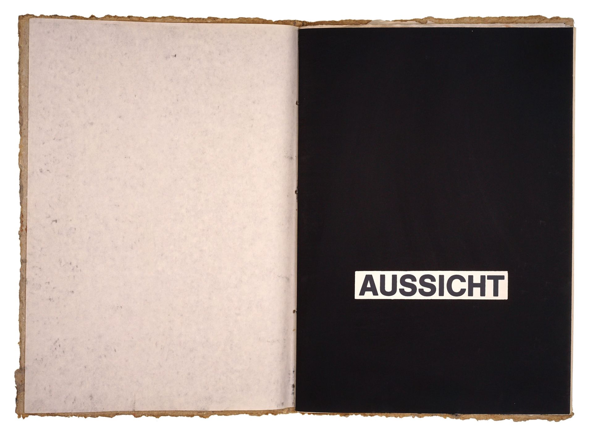 Petra Kasten  / Michael Hengst "Aussicht". 1990.