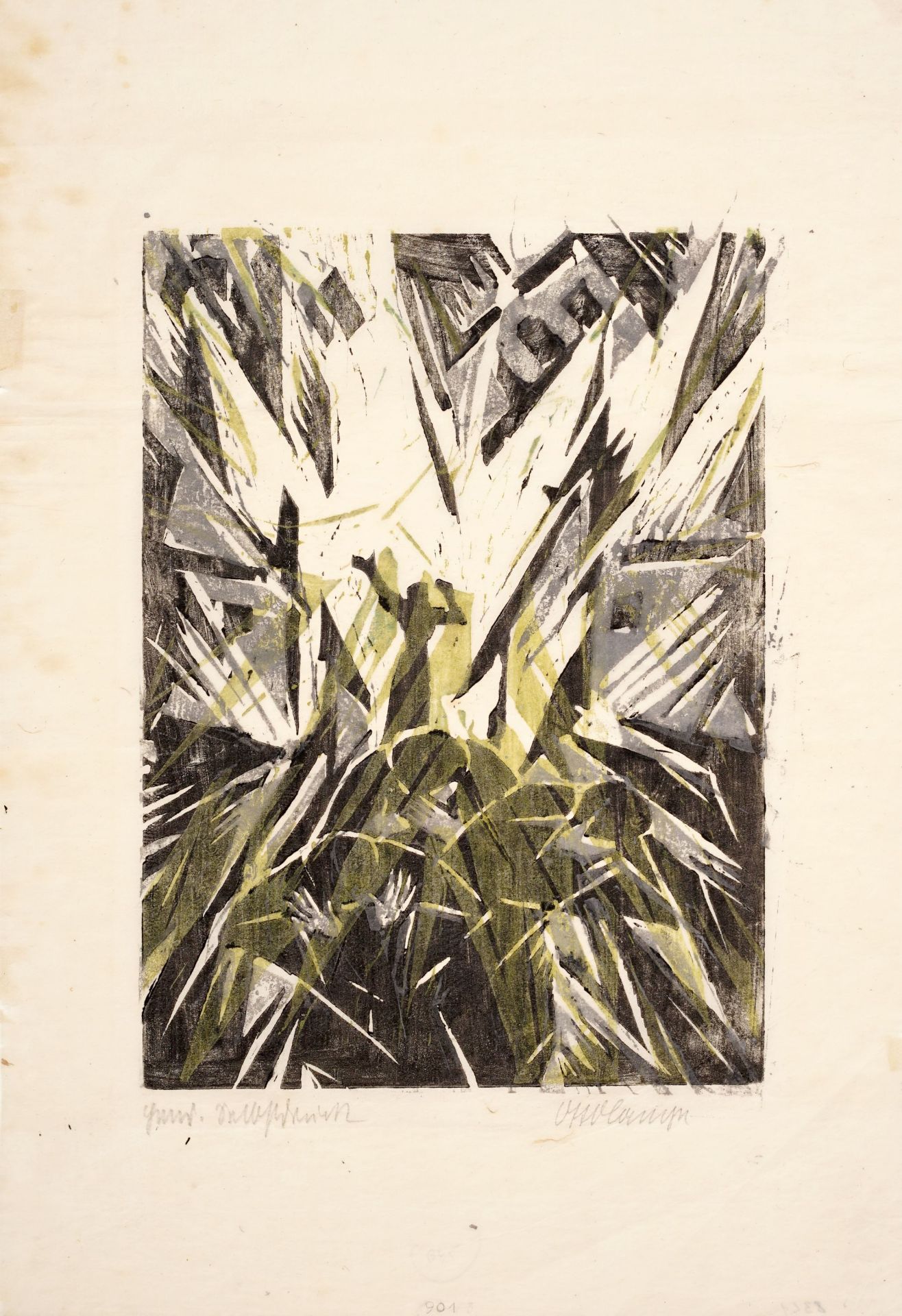 Otto Lange "Sodom und Gomorrha" 1916.