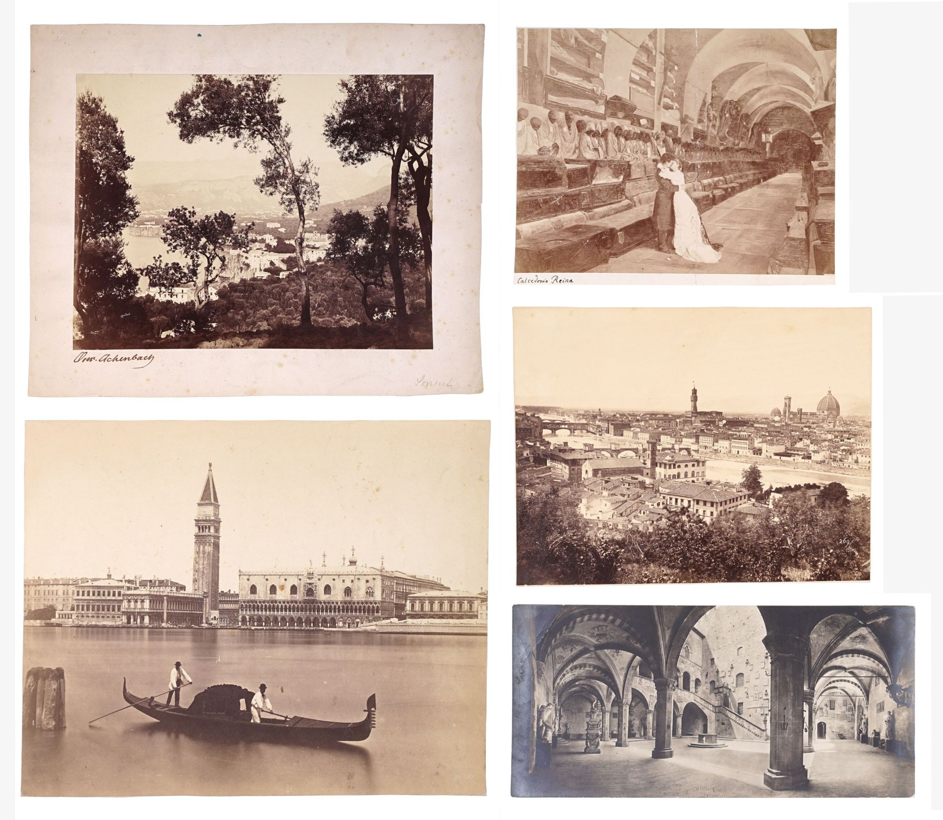 Giacomo Brogi / Adolphe Braun / Paolo Lombardi und andere Fotografen, Ca. 57 Ansichten aus Ita... - Image 13 of 20