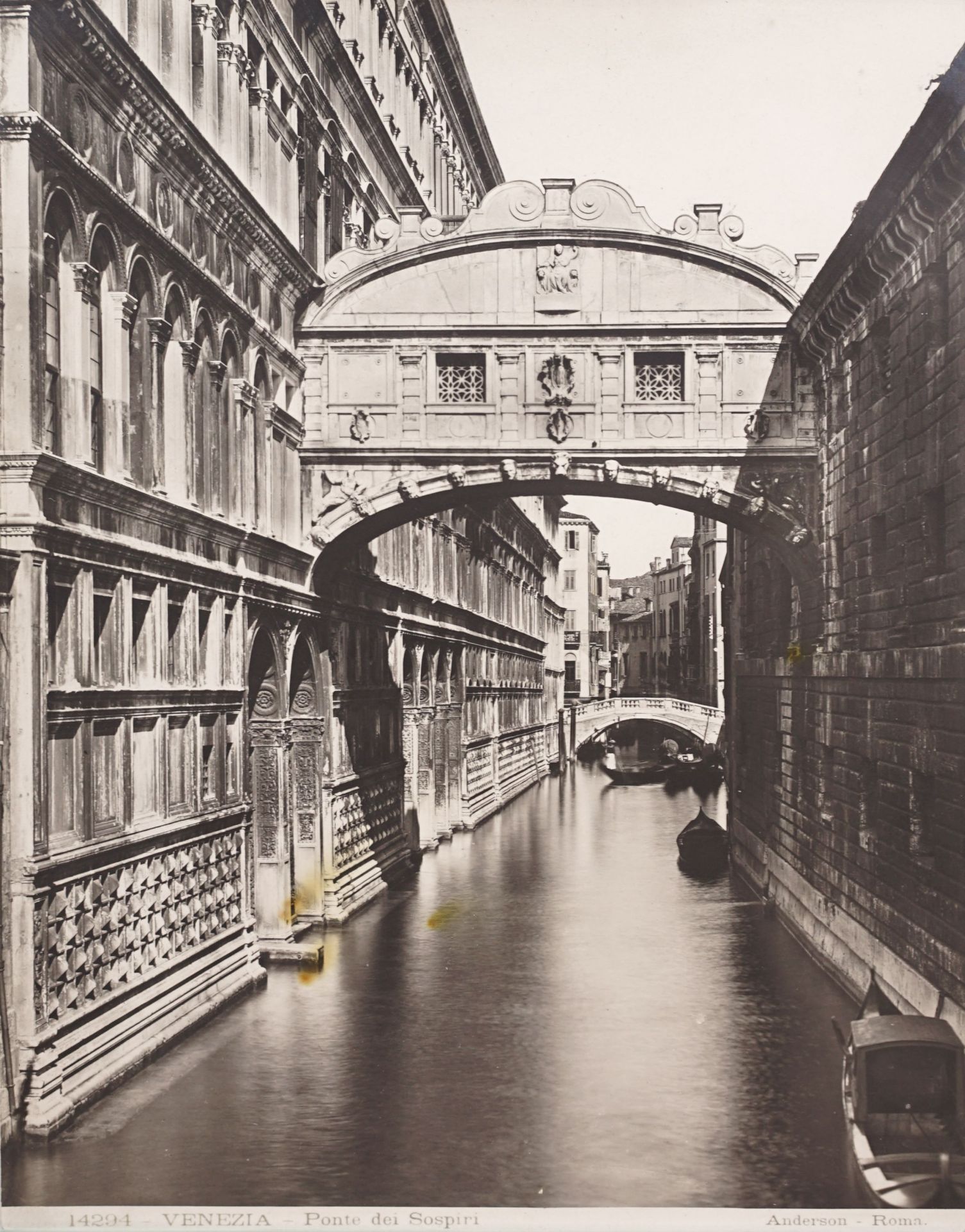 James Isaac Atkinson Anderson, Zehn Ansichten von Rom und Venedig. Mitte 19. Jh bzw. 1. H. 20. Jh. - Bild 5 aus 10
