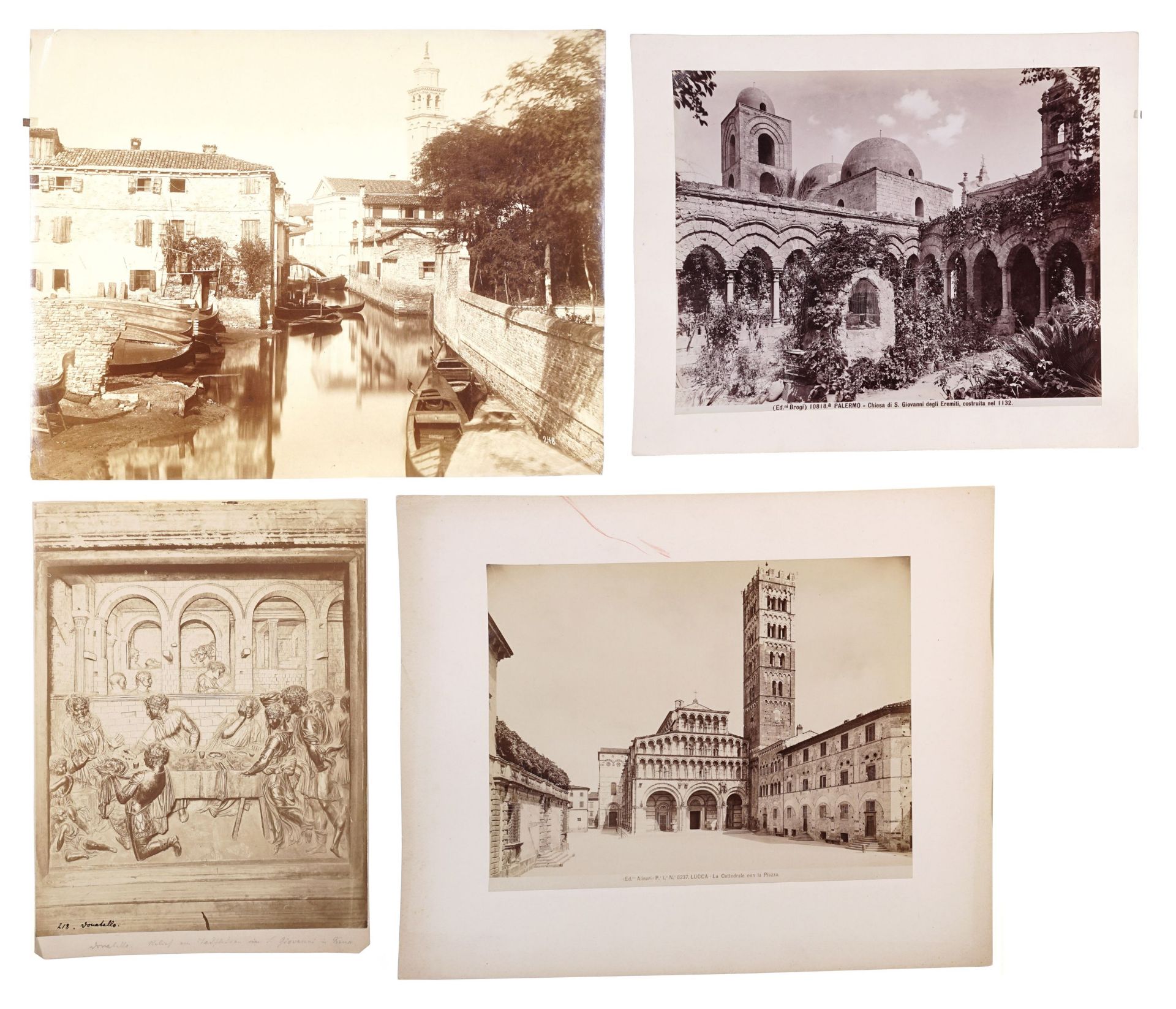Giacomo Brogi / Adolphe Braun / Paolo Lombardi und andere Fotografen, Ca. 57 Ansichten aus Ita... - Image 18 of 20