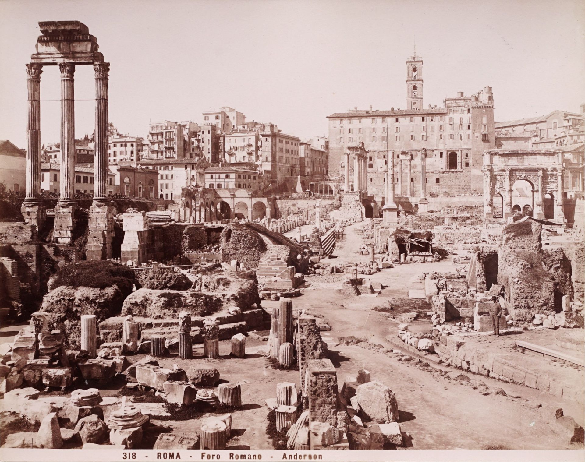 James Isaac Atkinson Anderson, Zehn Ansichten von Rom und Venedig. Mitte 19. Jh bzw. 1. H. 20. Jh. - Bild 8 aus 10