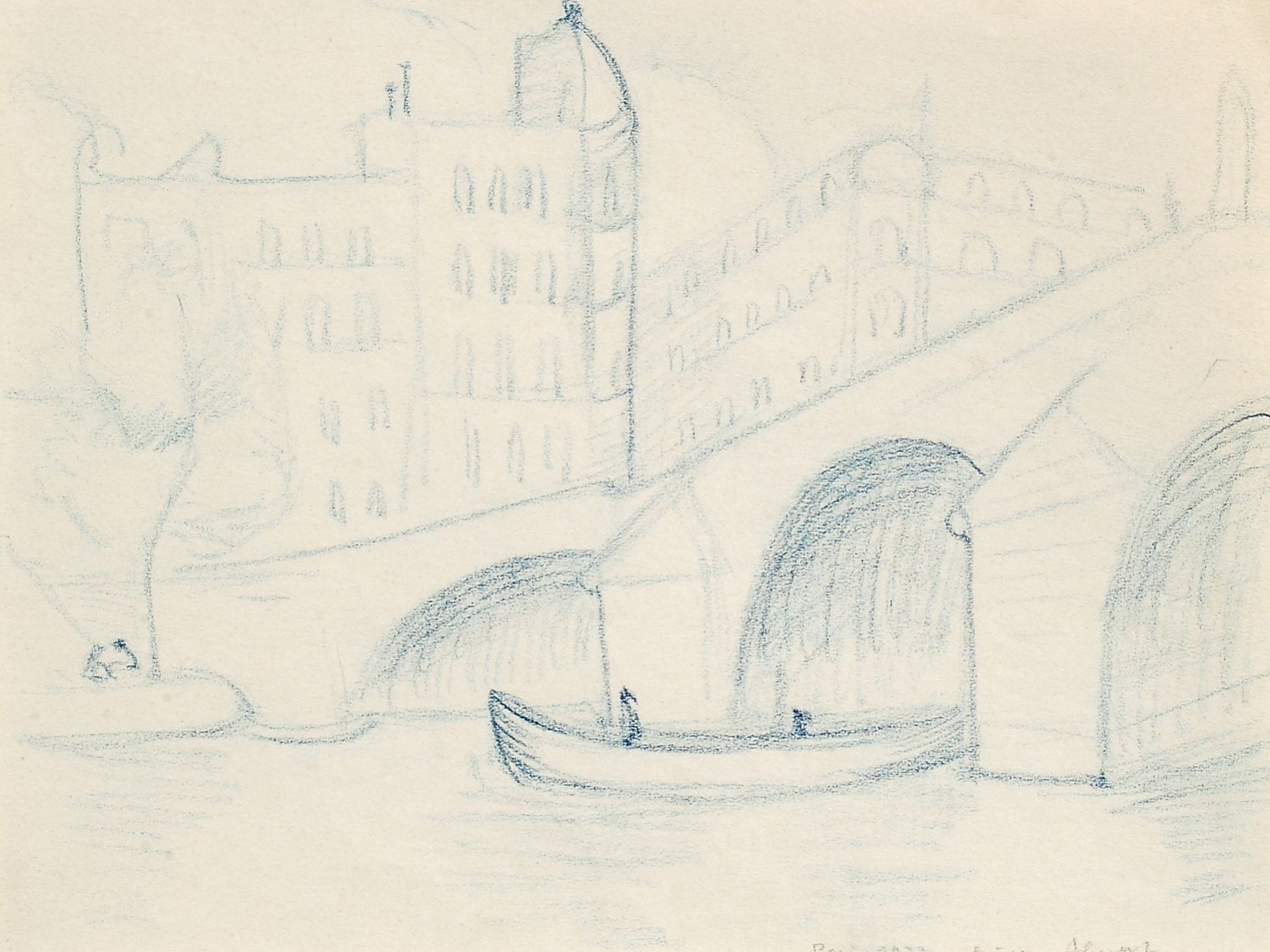 Gussy Hippold-Ahnert, 11 Pariser Zeichnungen. 1933. - Image 3 of 10