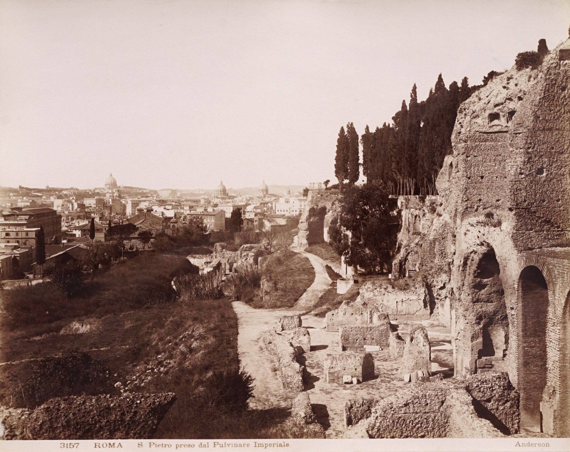 James Isaac Atkinson Anderson, Zehn Ansichten von Rom und Venedig. Mitte 19. Jh bzw. 1. H. 20. Jh. - Bild 7 aus 10