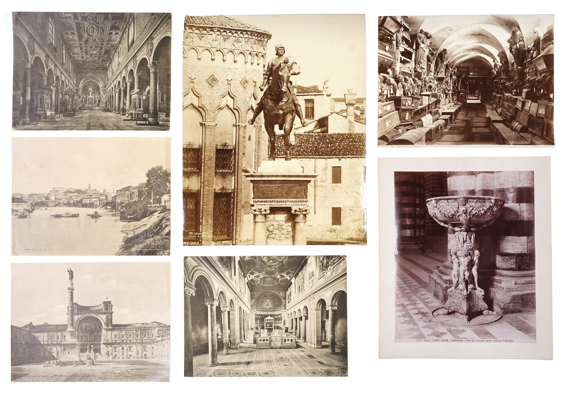 Giacomo Brogi / Adolphe Braun / Paolo Lombardi und andere Fotografen, Ca. 57 Ansichten aus Ita... - Image 14 of 20