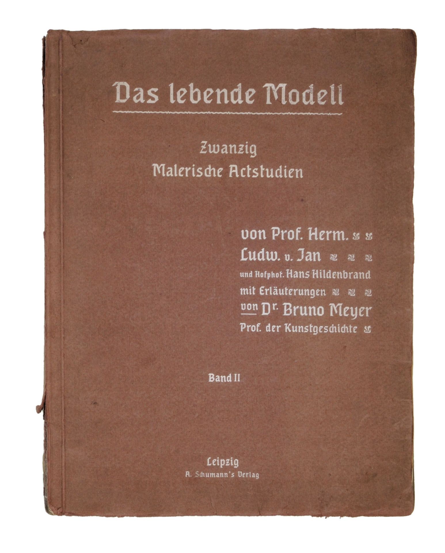 Hermann Ludwig von Jan "Das lebende Modell – Zwanzig Malerische Actstudien. Band II". 1904.
