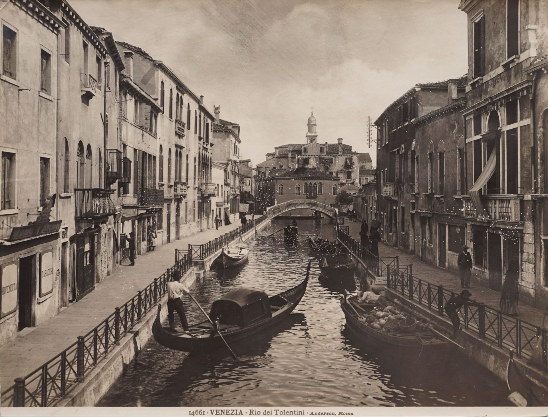 James Isaac Atkinson Anderson, Zehn Ansichten von Rom und Venedig. Mitte 19. Jh bzw. 1. H. 20. Jh. - Bild 3 aus 10