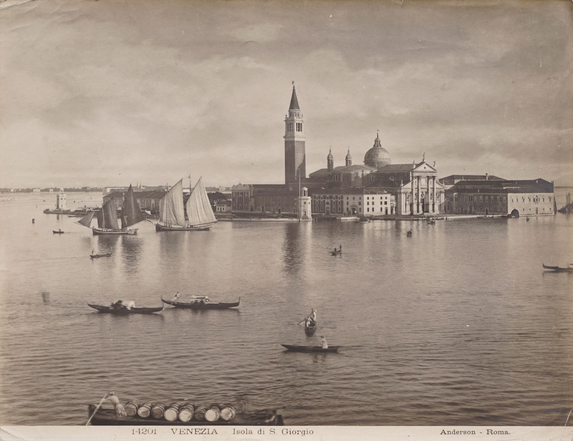 James Isaac Atkinson Anderson, Zehn Ansichten von Rom und Venedig. Mitte 19. Jh bzw. 1. H. 20. Jh.