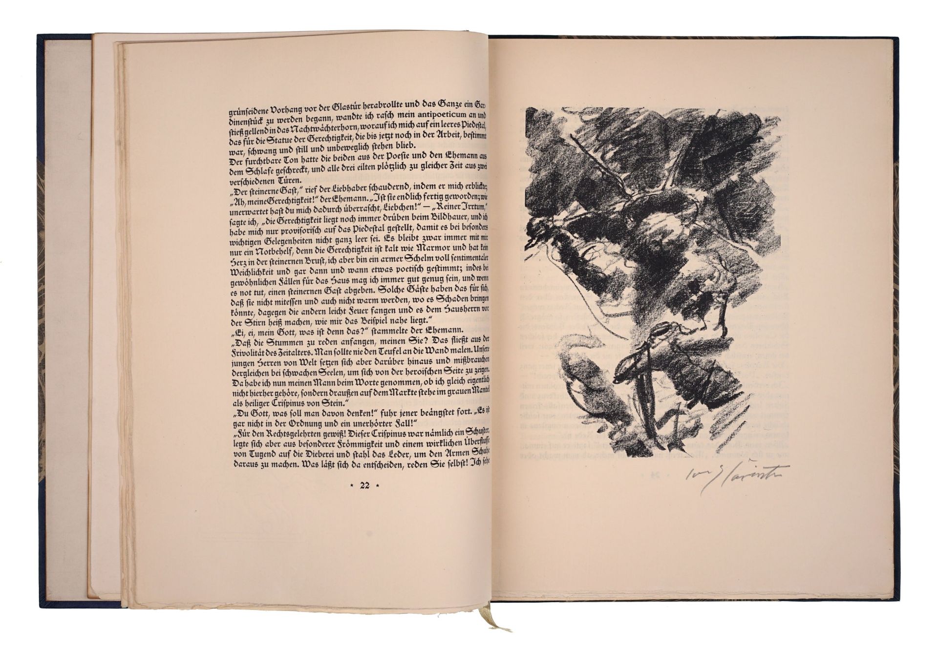 Lovis Corinth "Die Nachtwachen des Bonaventura". 1925. - Image 6 of 16