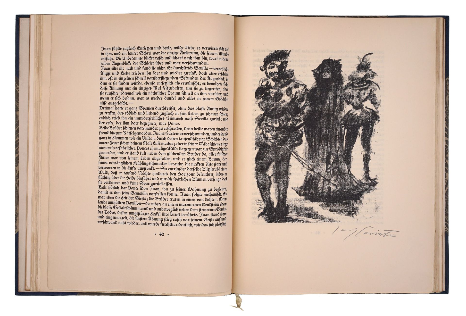 Lovis Corinth "Die Nachtwachen des Bonaventura". 1925. - Image 8 of 16