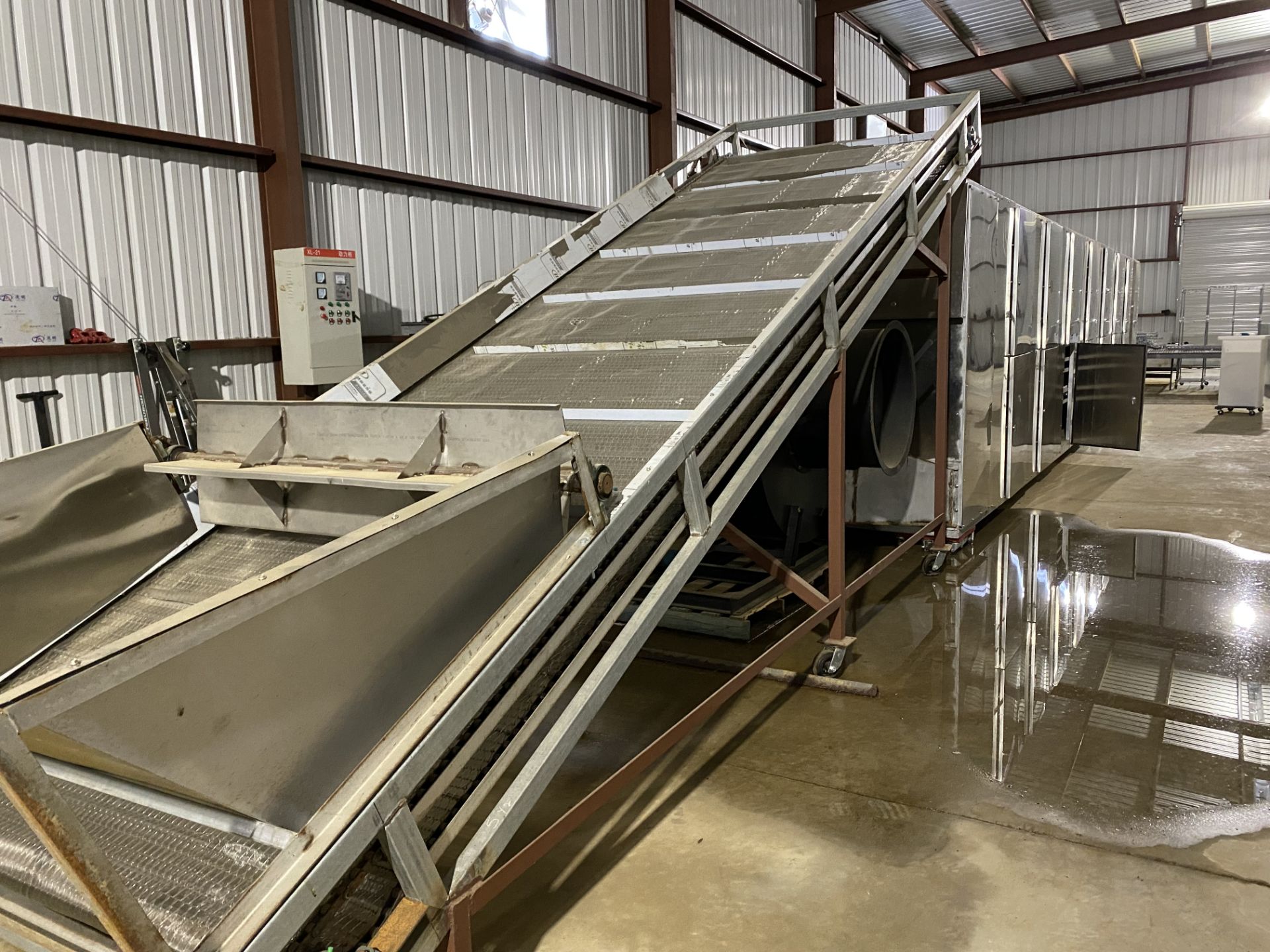 (Located in Laredo, TX) Agro Products Large Capacity Hemp Dryer, Model# 12M-5L, SS Drying Chamber w/ - Image 2 of 8