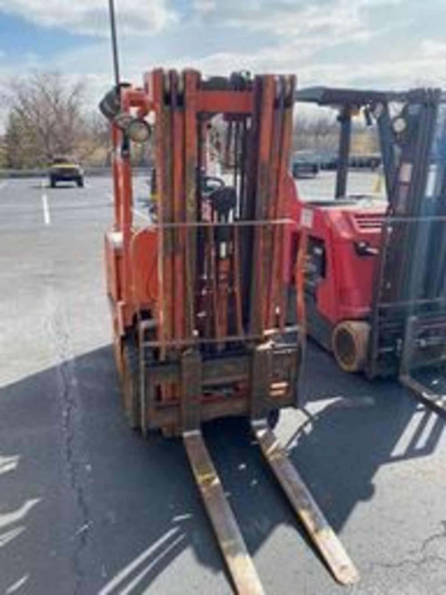 Nissan Forklift, Model #CYB02, Variation #CYB02L20E, Type = EE, Truck Weight 6019 Lb, Hours = 2055 - Image 6 of 11