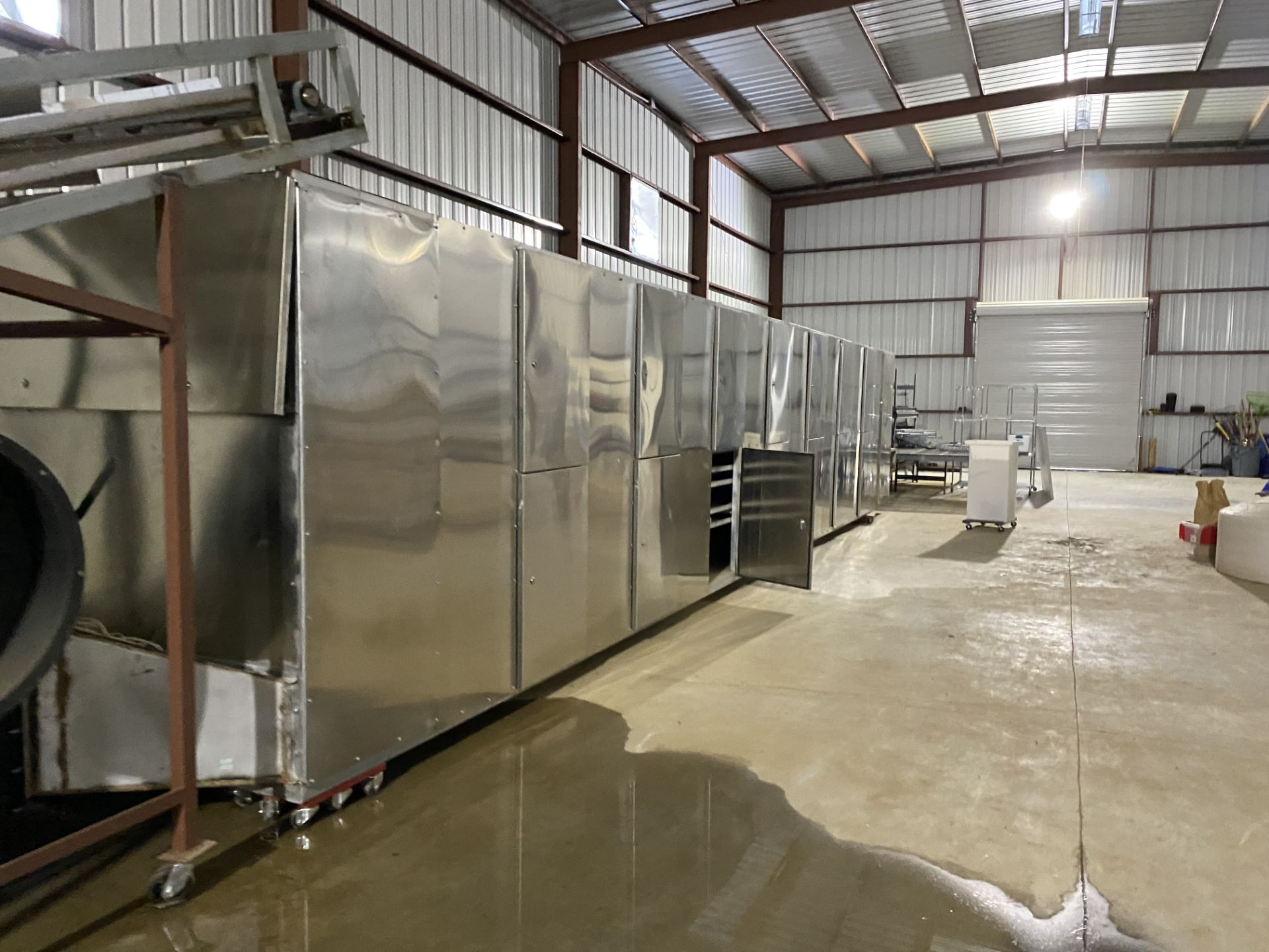 (Located in Laredo, TX) Agro Products Large Capacity Hemp Dryer, Model# 12M-5L, SS Drying Chamber w/