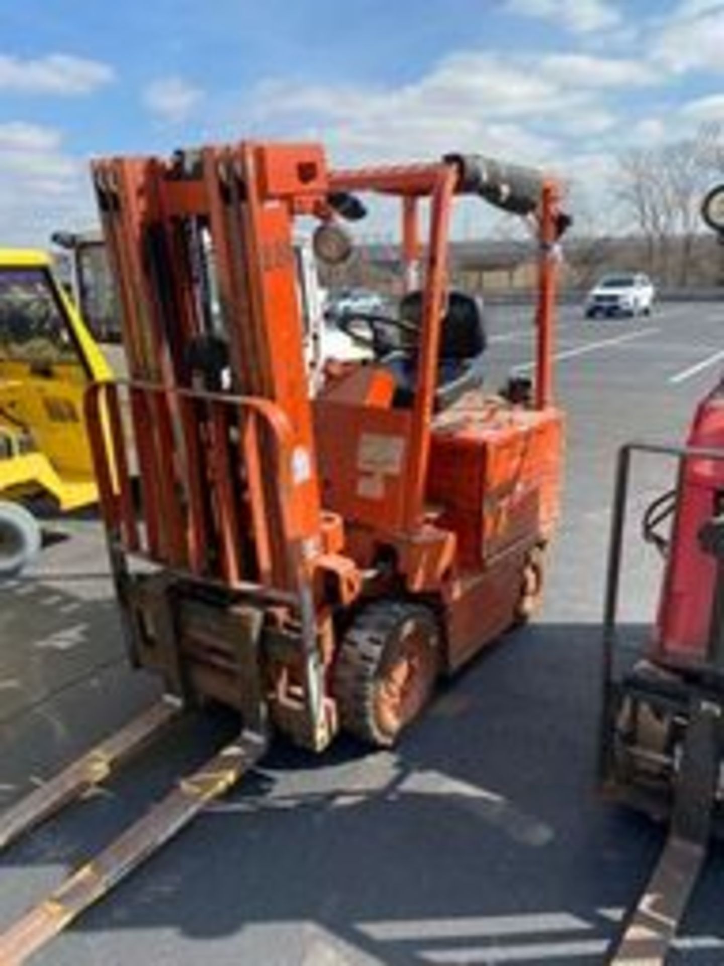 Nissan Forklift, Model #CYB02, Variation #CYB02L20E, Type = EE, Truck Weight 6019 Lb, Hours = 2055 - Image 7 of 11