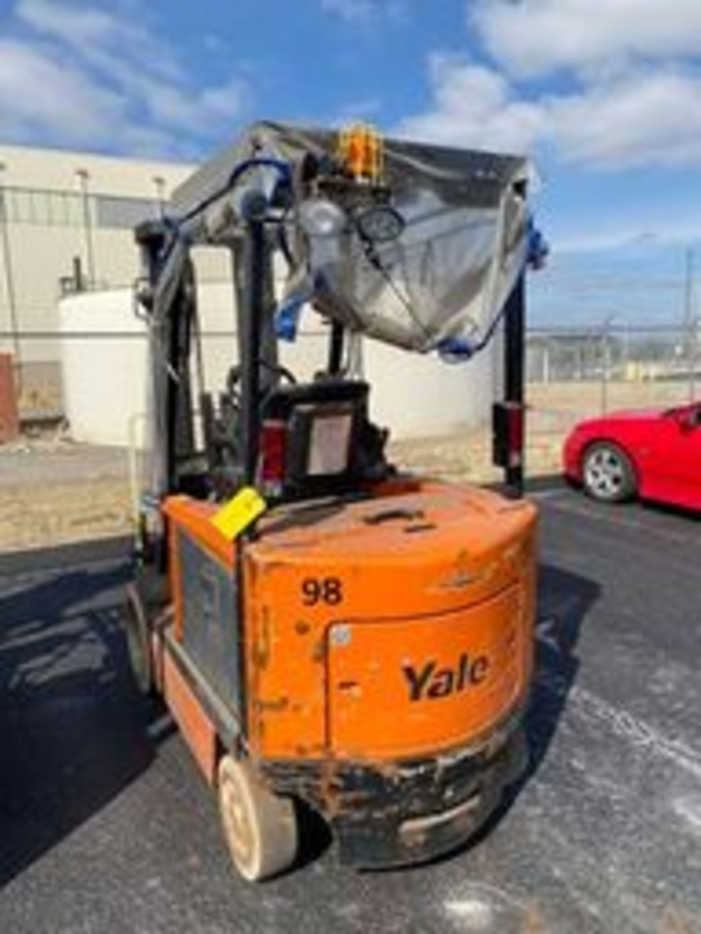 Yale Forklift, Model #ERC060GHN36TE088, S/N #A908N08218F, Truck Weight W/ Max Battery = 13470 Lb - Image 7 of 8