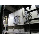 Geelen VK28x28KL Counterflow pellet cooler with top airlock, Rate up to 30 TPH ***Rigging fee $1380