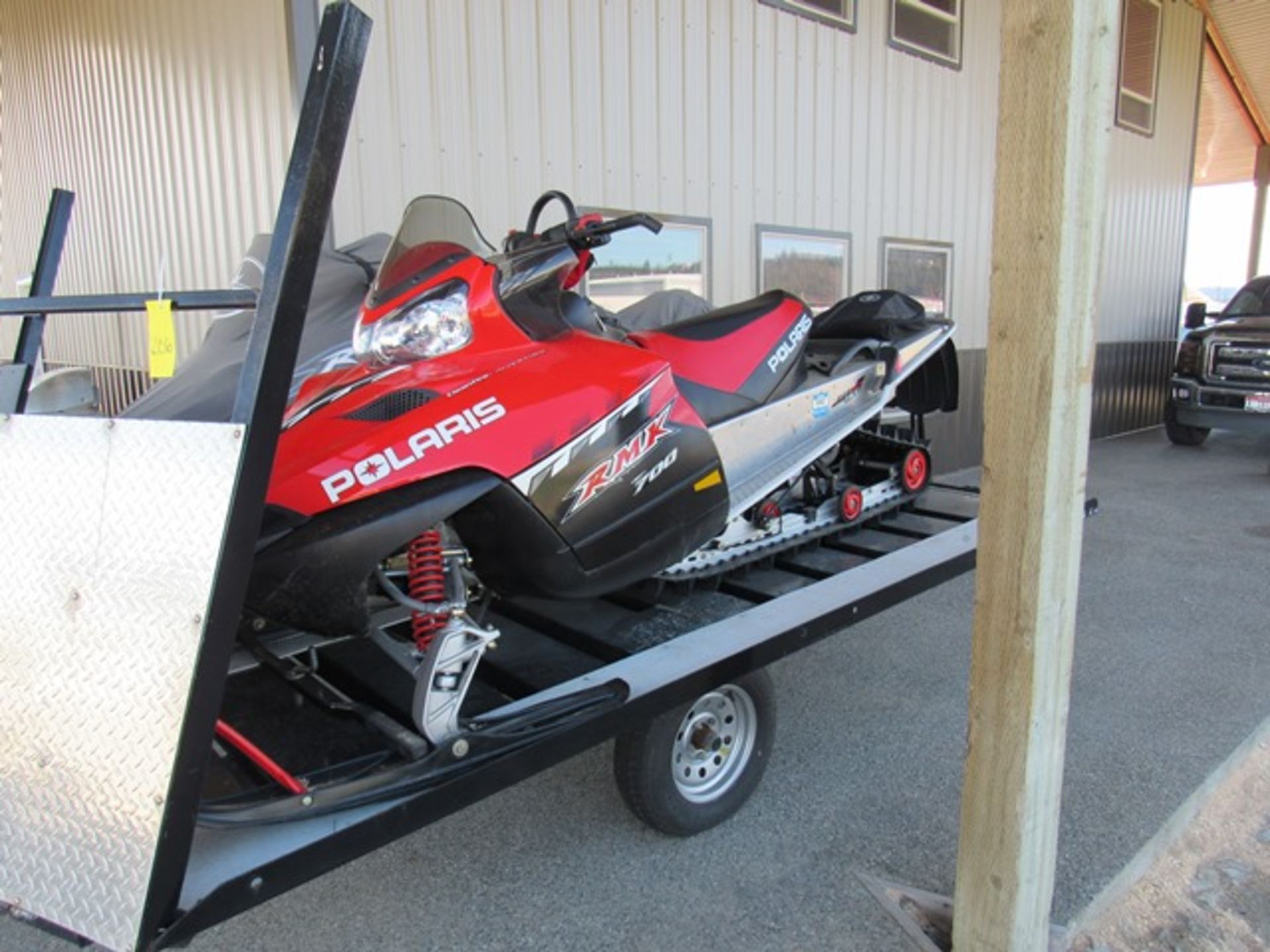 (2) 2006 Polaris Long Track Snowmobiles (Used Only Once) RMK Liberty 700's (Includes Echo Trailer, - Image 2 of 15