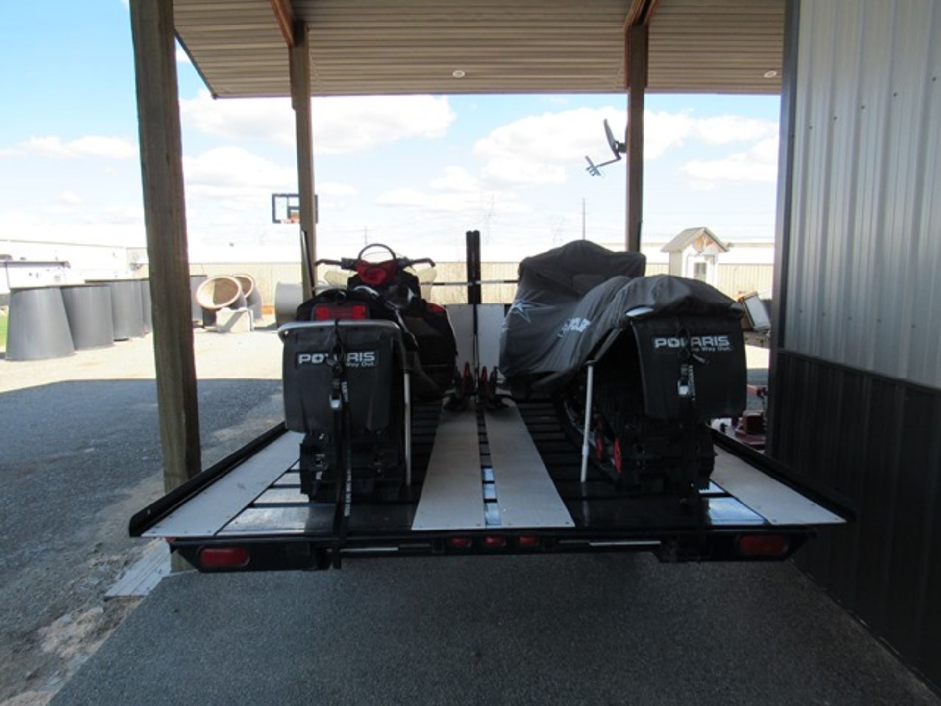 (2) 2006 Polaris Long Track Snowmobiles (Used Only Once) RMK Liberty 700's (Includes Echo Trailer, - Image 3 of 15