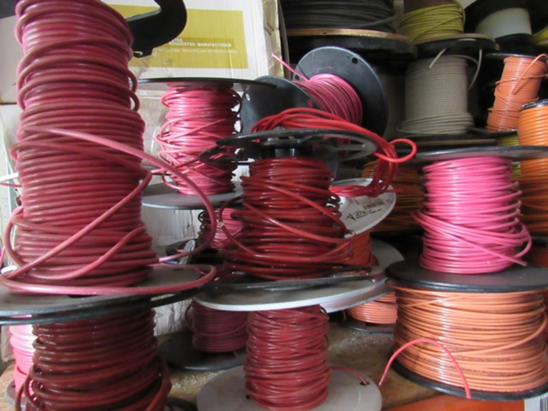 Spools of Electrical Wire - Image 2 of 5