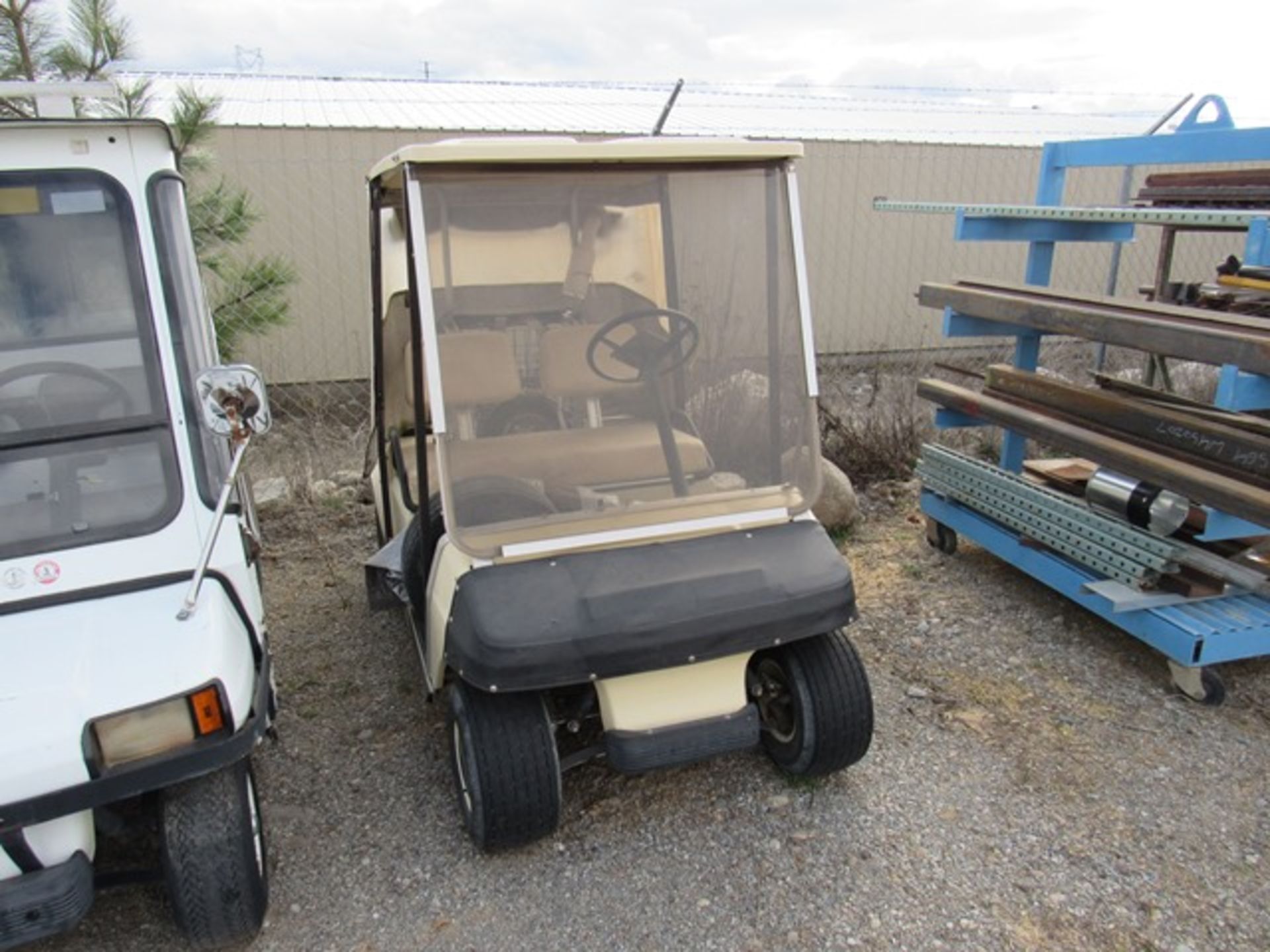 Golf Cart W/ Soft Cover Shell - Image 2 of 4