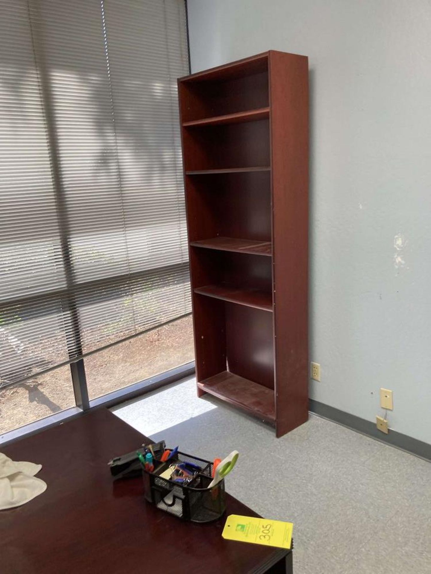 LOT of office, desk , book shelf and office chair. ***RIGGING FEE of $100 - Image 2 of 3