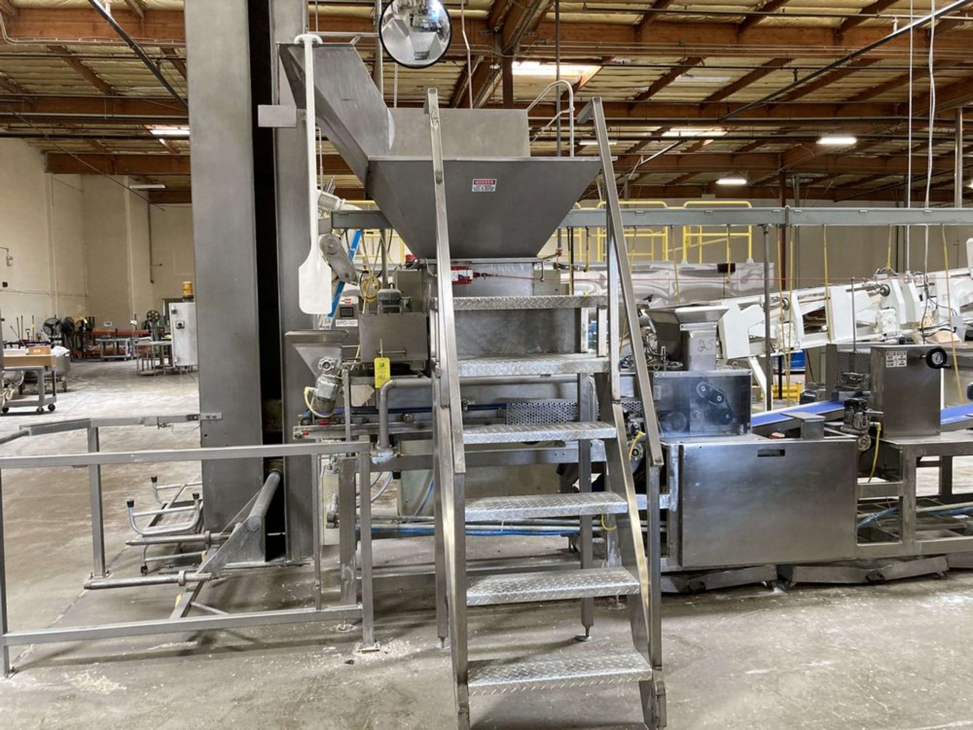 Pagani-Sacco Focaccia Bread make up line, with discharge conveyor, 240 vac. ***RIGGING FEE of $3000 - Image 2 of 9
