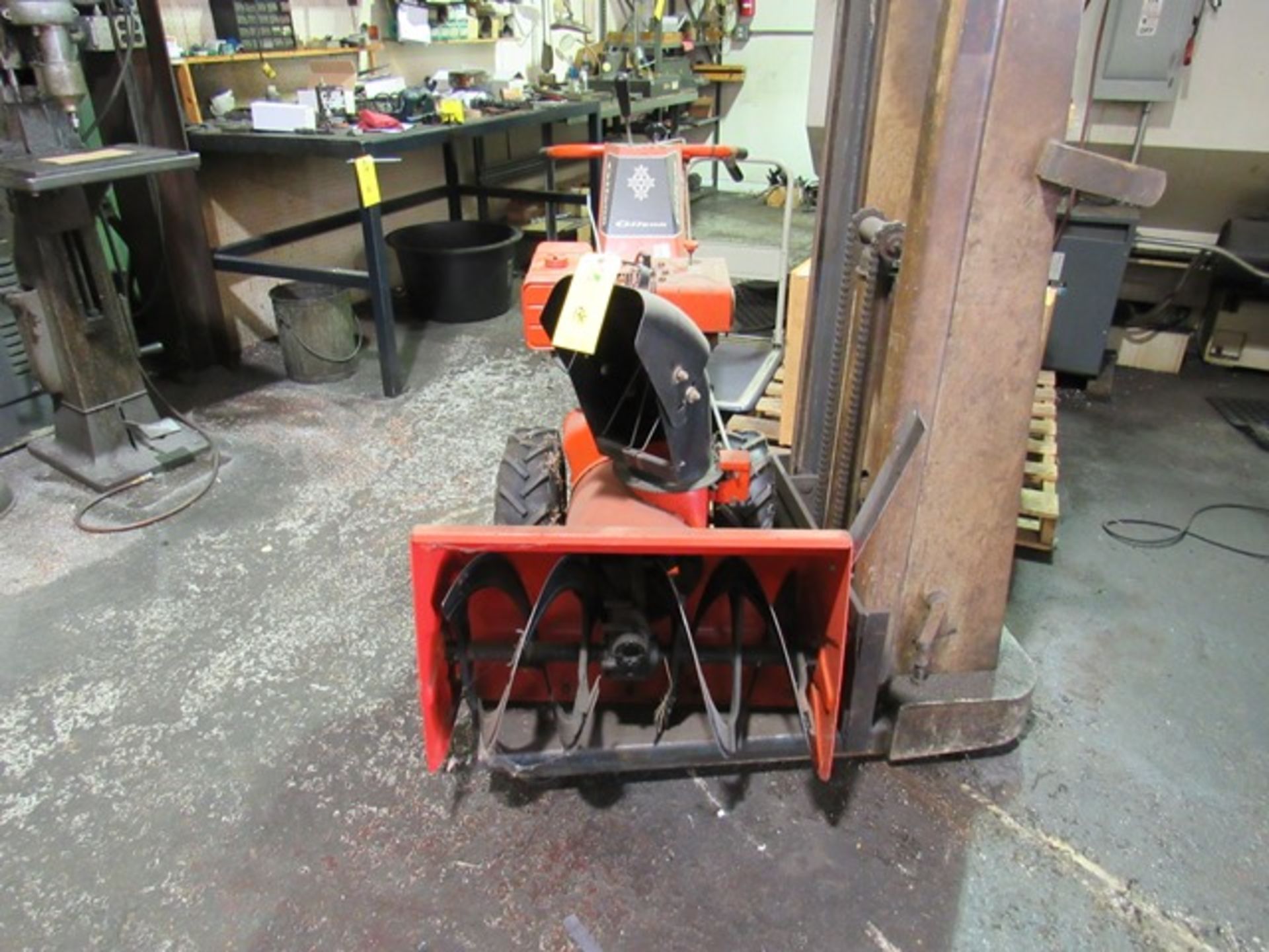 Gilson 8 HP Snow Plow, Rigging Fee: $75 - Image 2 of 3