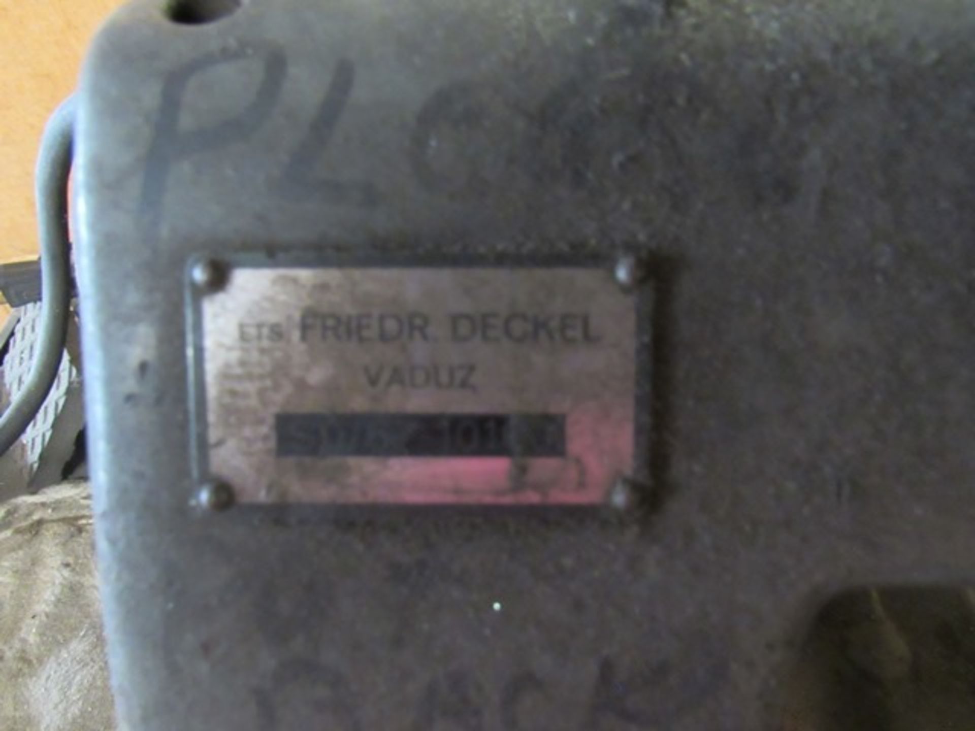 Friedrich Deckel Vaduz Cutter Grinders, Rigging Fee: $50 - Image 4 of 4