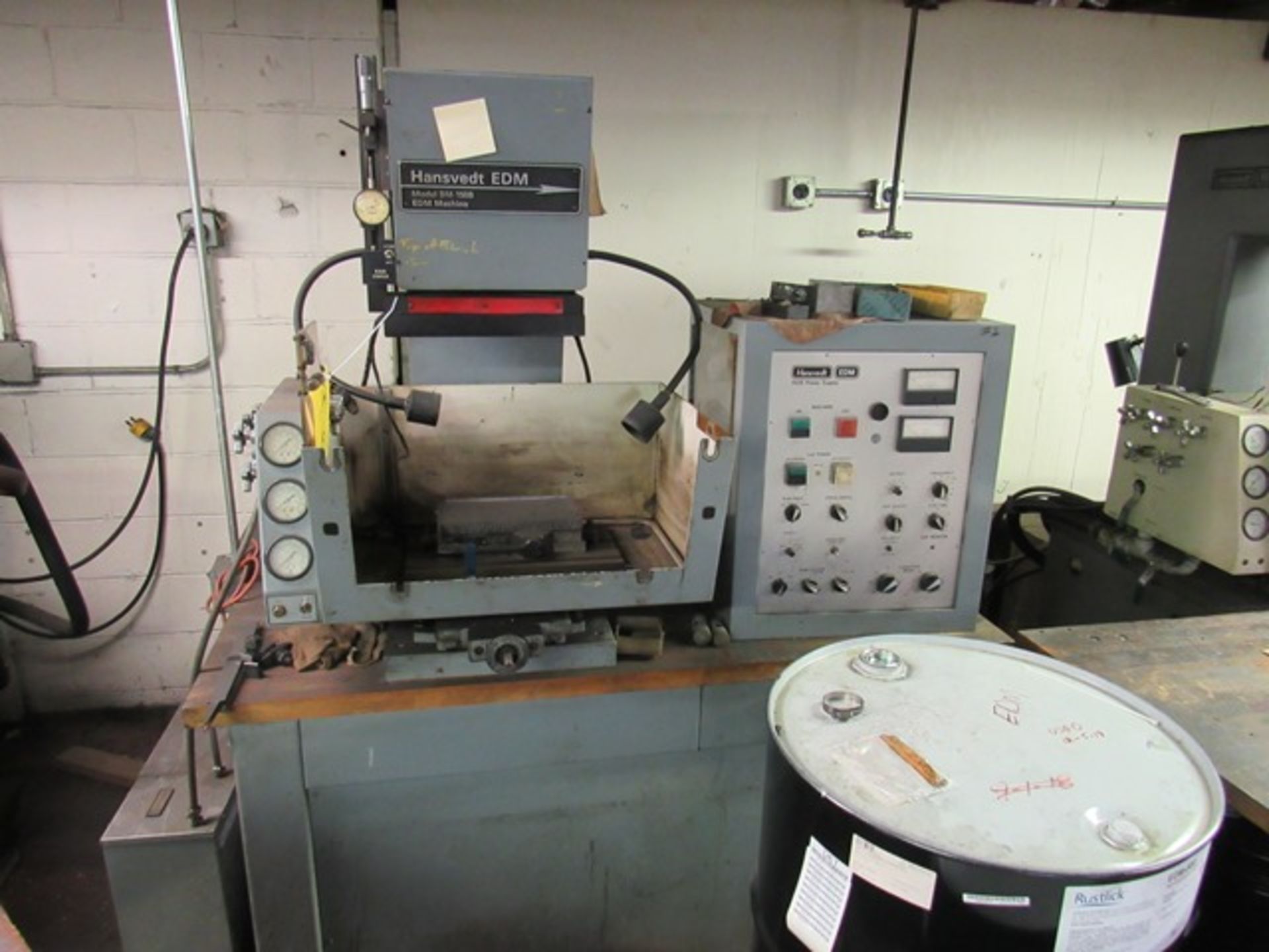 Hansvedt EDM Machine, Model #SM-150B, Rigging Fee: $550