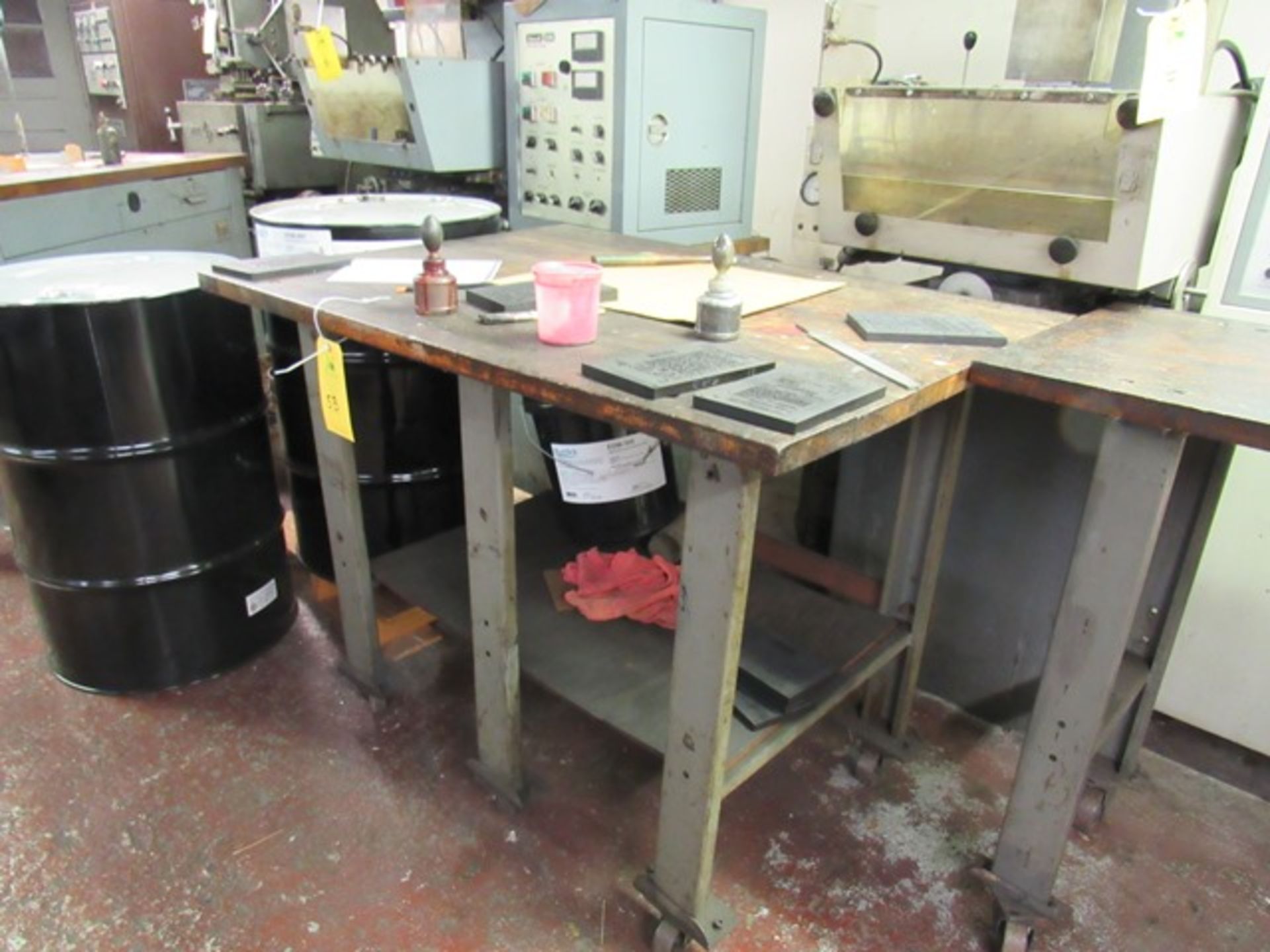 Work Table, 36in. W x 48in. W x 38in. T, Rigging Fee: $50 - Image 2 of 2