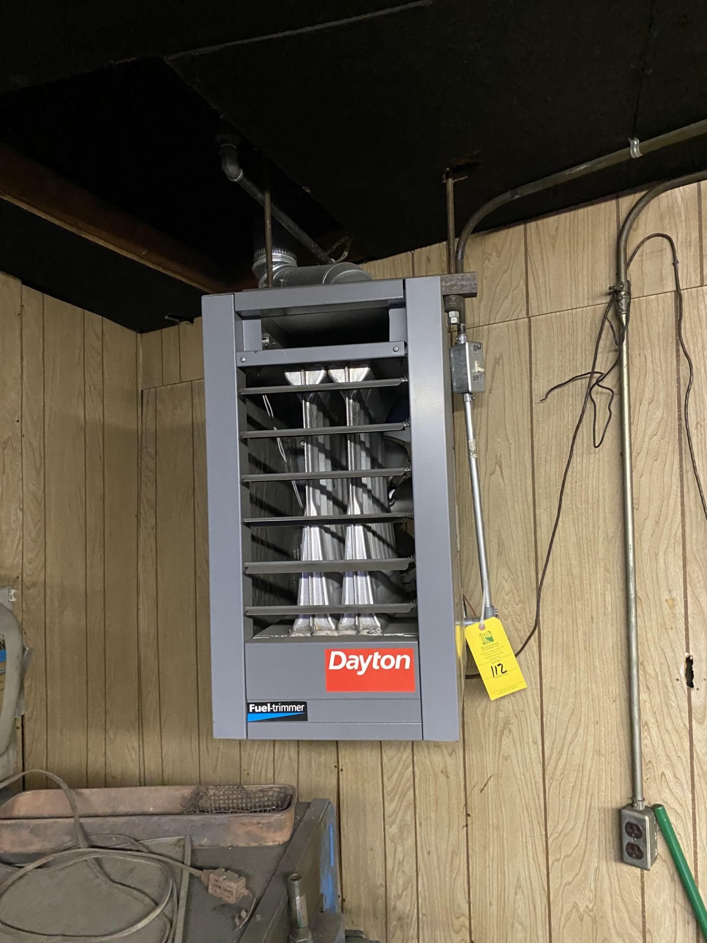 Dayton Space Heater, Rigging Fee: $50 - Image 2 of 3