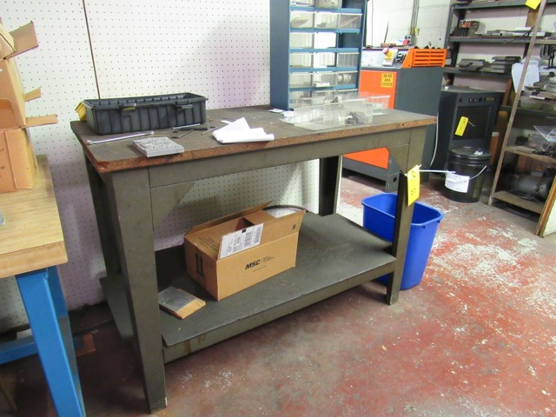 Wood Desk, Rigging Fee: $50 - Image 2 of 2