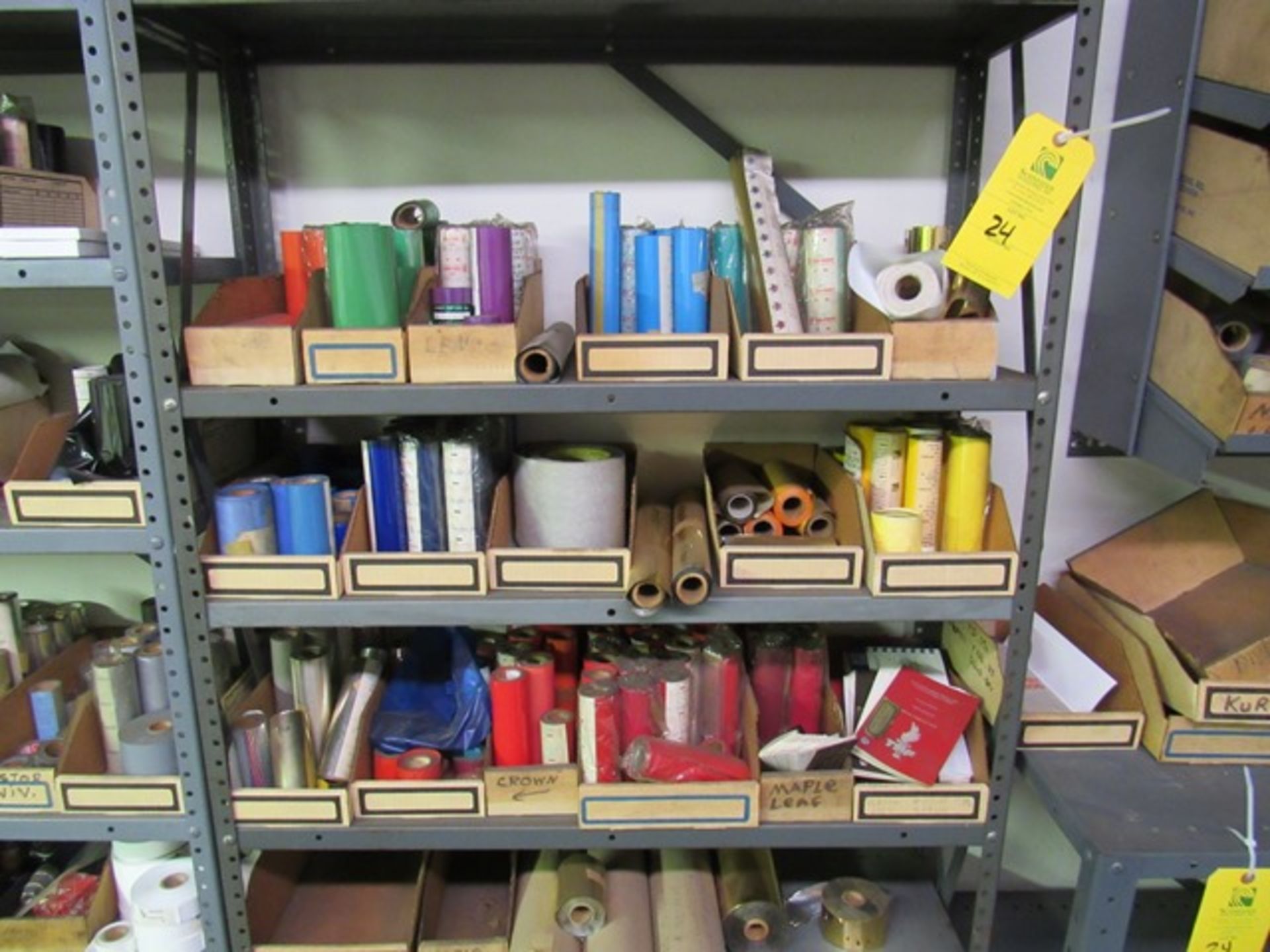 (3) Shelves of (AD) Engraving Equipment, Rigging Fee: $100 - Image 4 of 6