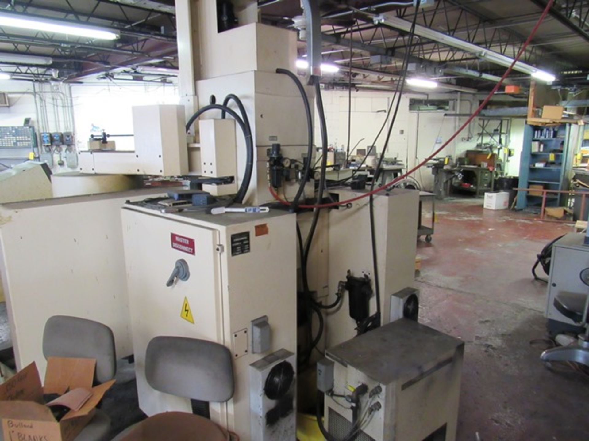 Boston Matic CNC Milling Machine, Model #BD18-1, S/N #18-224, Volts 440, Phase 3, Rigging Fee: $1300 - Image 8 of 11