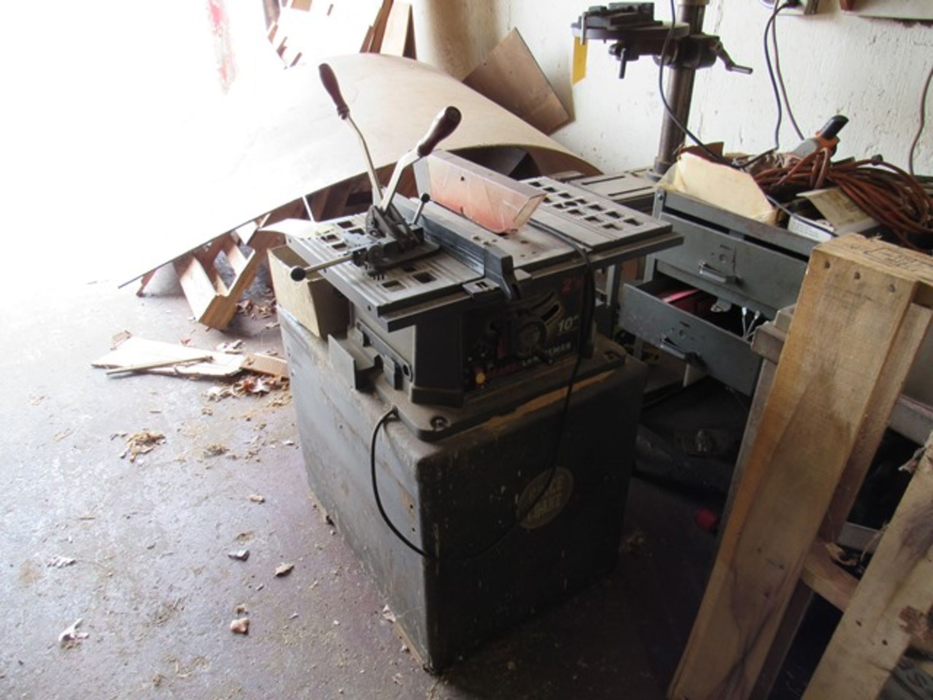 Craftsman 10'' Table Saw, Rigging Fee: $140 - Image 3 of 4
