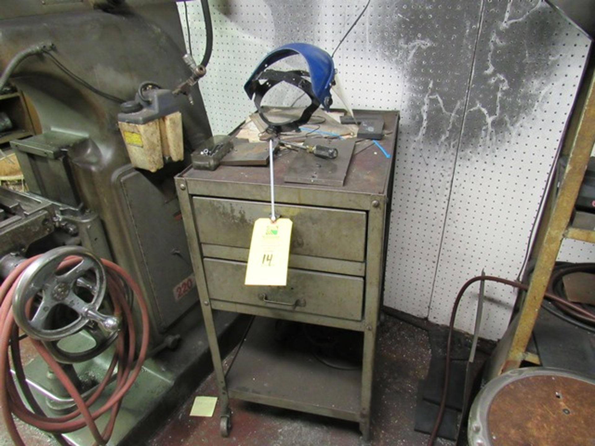 Smaller Wheeled Cabinet, Rigging Fee: $50