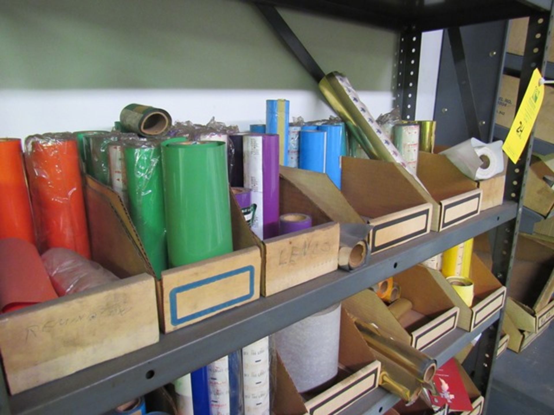 (3) Shelves of (AD) Engraving Equipment, Rigging Fee: $100 - Image 6 of 6