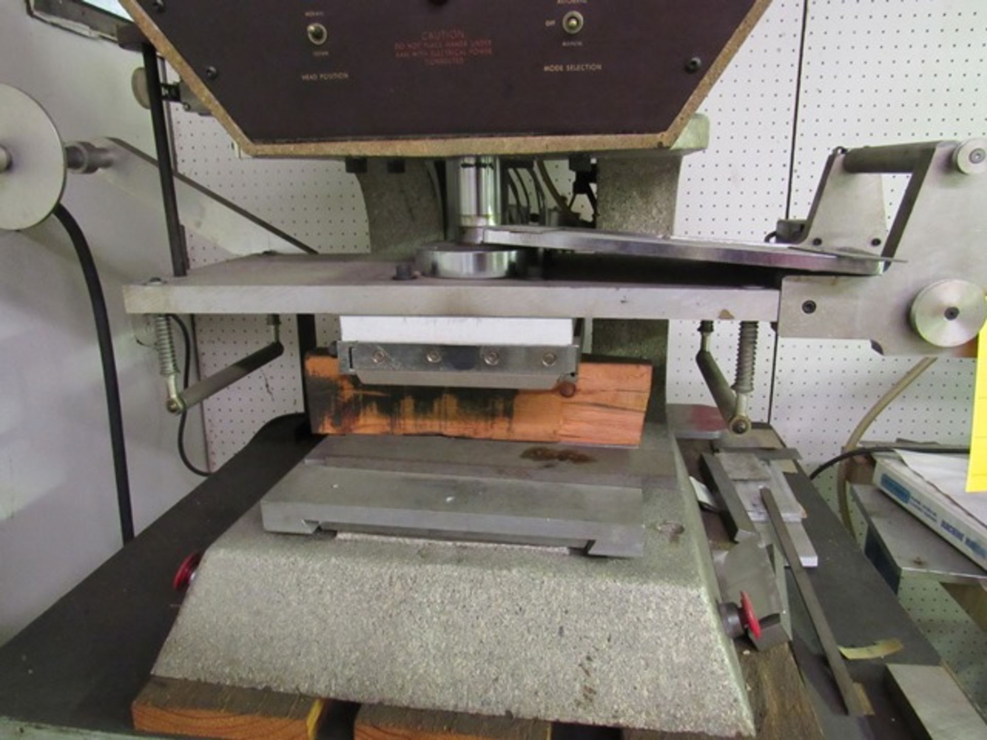 Wagner Engraving Machine, Model #PB7, Rigging Fee: $75 - Image 3 of 4