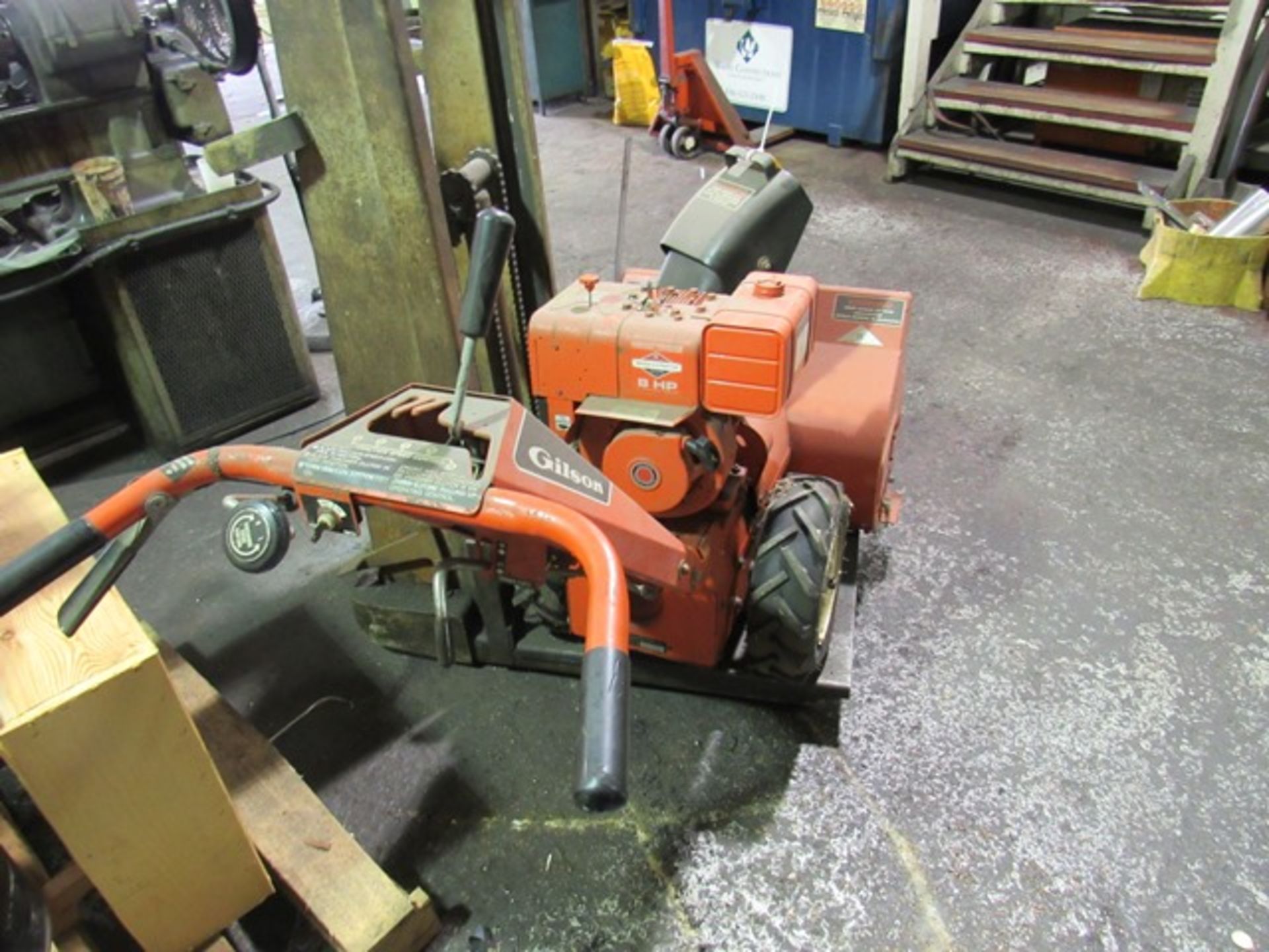 Gilson 8 HP Snow Plow, Rigging Fee: $75 - Image 3 of 3