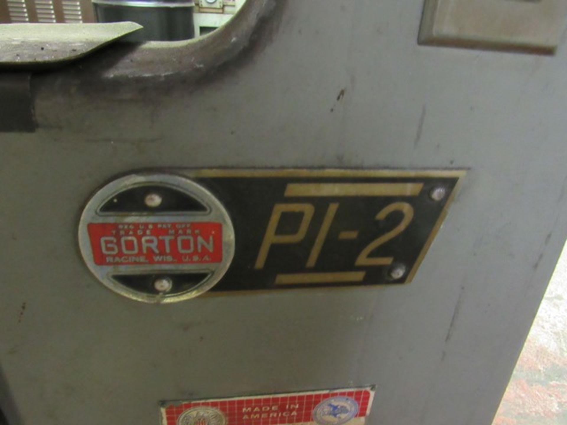 Gorton PI-2 Pantograph Engraver, Approx. 8'' x 18'', Rigging Fee: $250 - Image 4 of 5